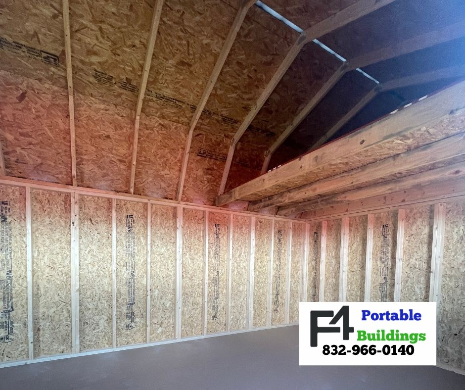 12 x 24 Side Lofted Barn Shed