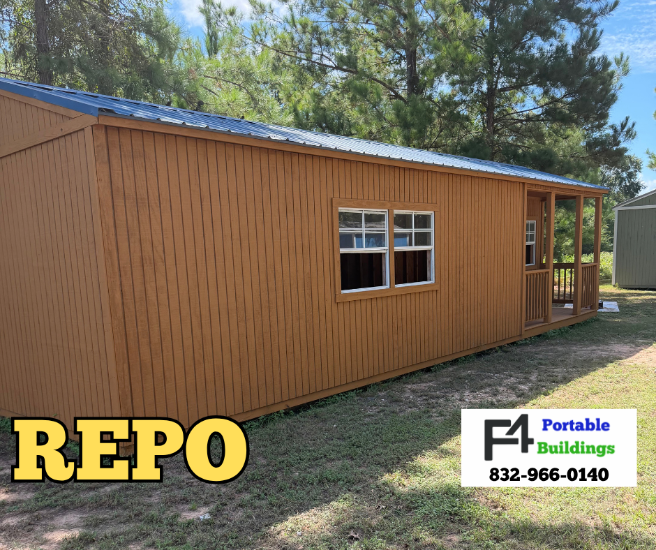 12' x 36' 12 x 36 Corner Porch Cabin for sale in Livingston, TX