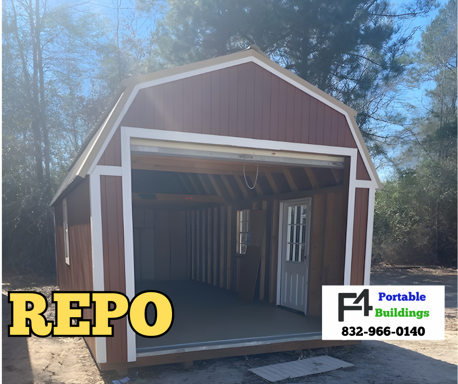 12' x 24' 12 x 24 Lofted Barn Garage for sale in Livingston, TX