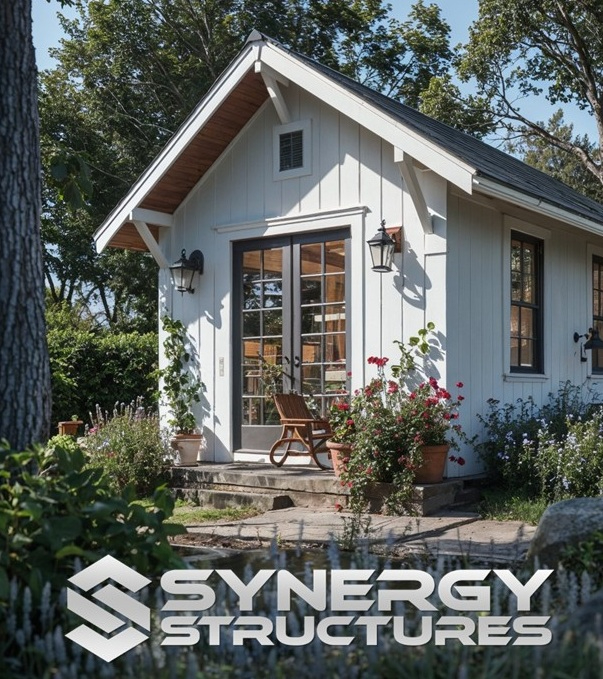  SYNGERY STRUCTURES LLC of Lancaster South Carolina 29720 Logo on http://ShedsForSale.com