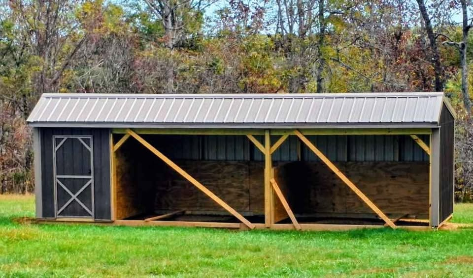  Horse Shack Sheds of Harrisburg Illinois 62946 Logo on http://ShedsForSale.com