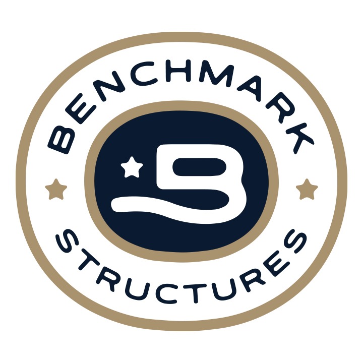 Benchmark Structures of Bonneau South Carolina 29431 Logo on http://ShedsForSale.com