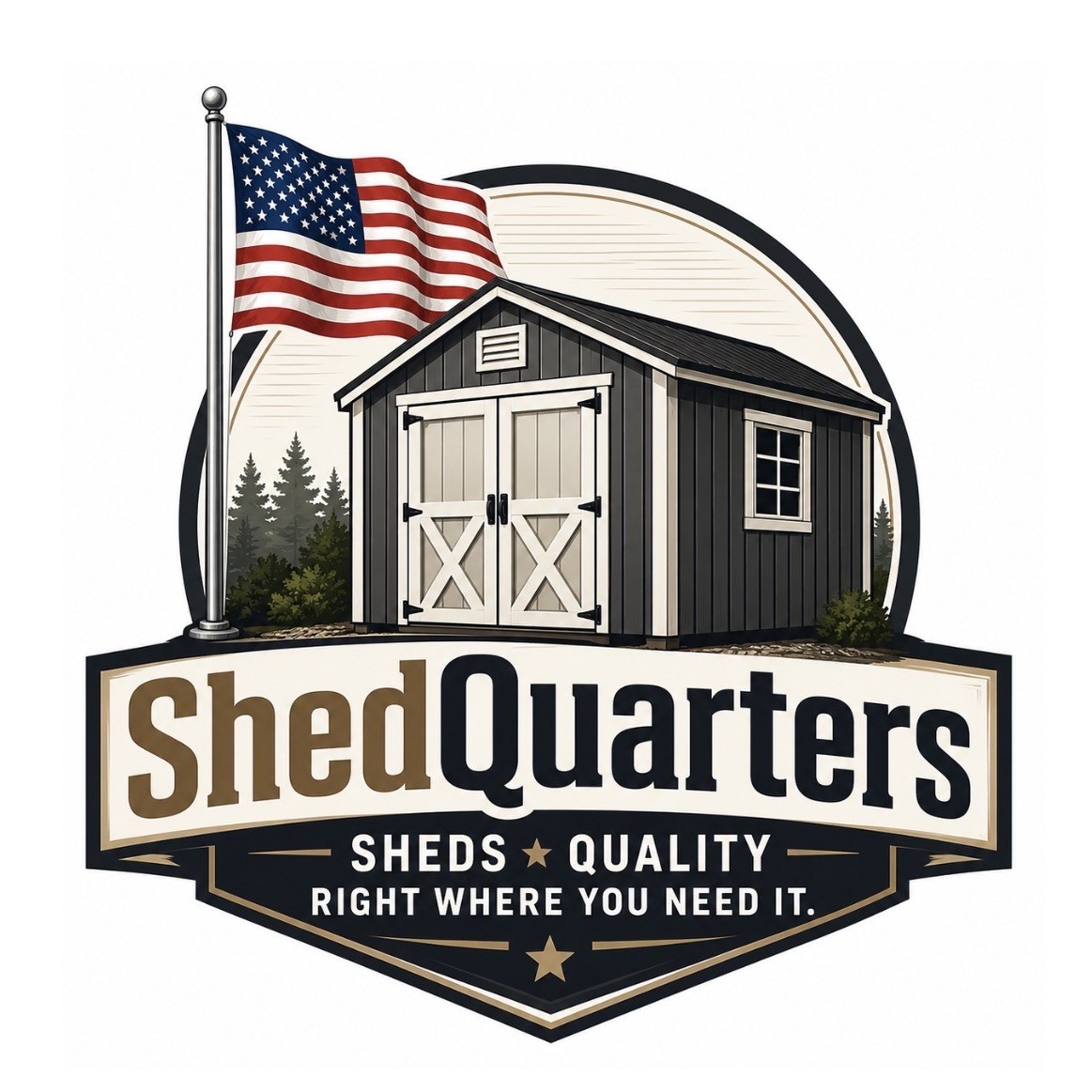 ShedQuarters AZ logo