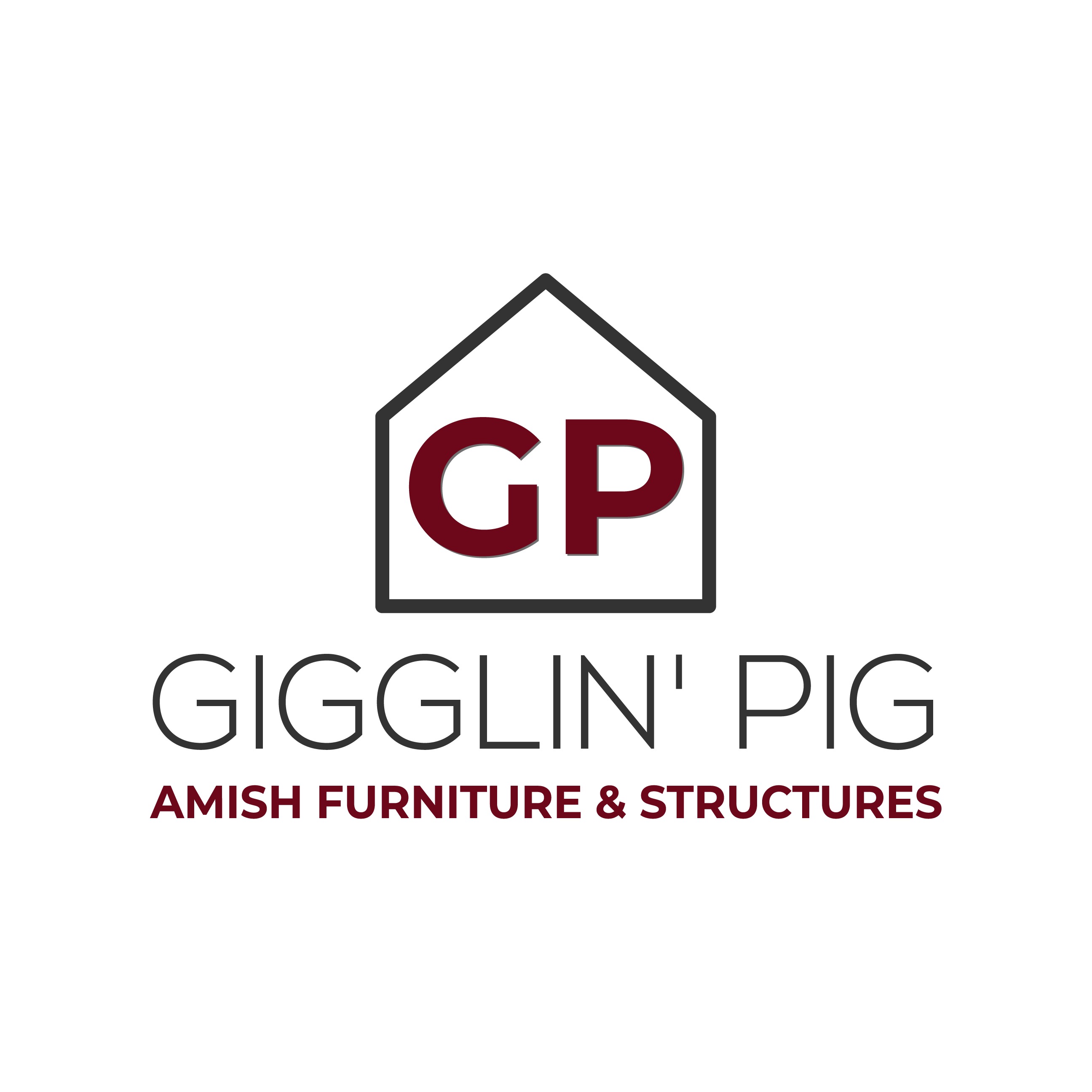  Gigglin Pig of Caledonia NY 14423 Logo on http://ShedsForSale.com