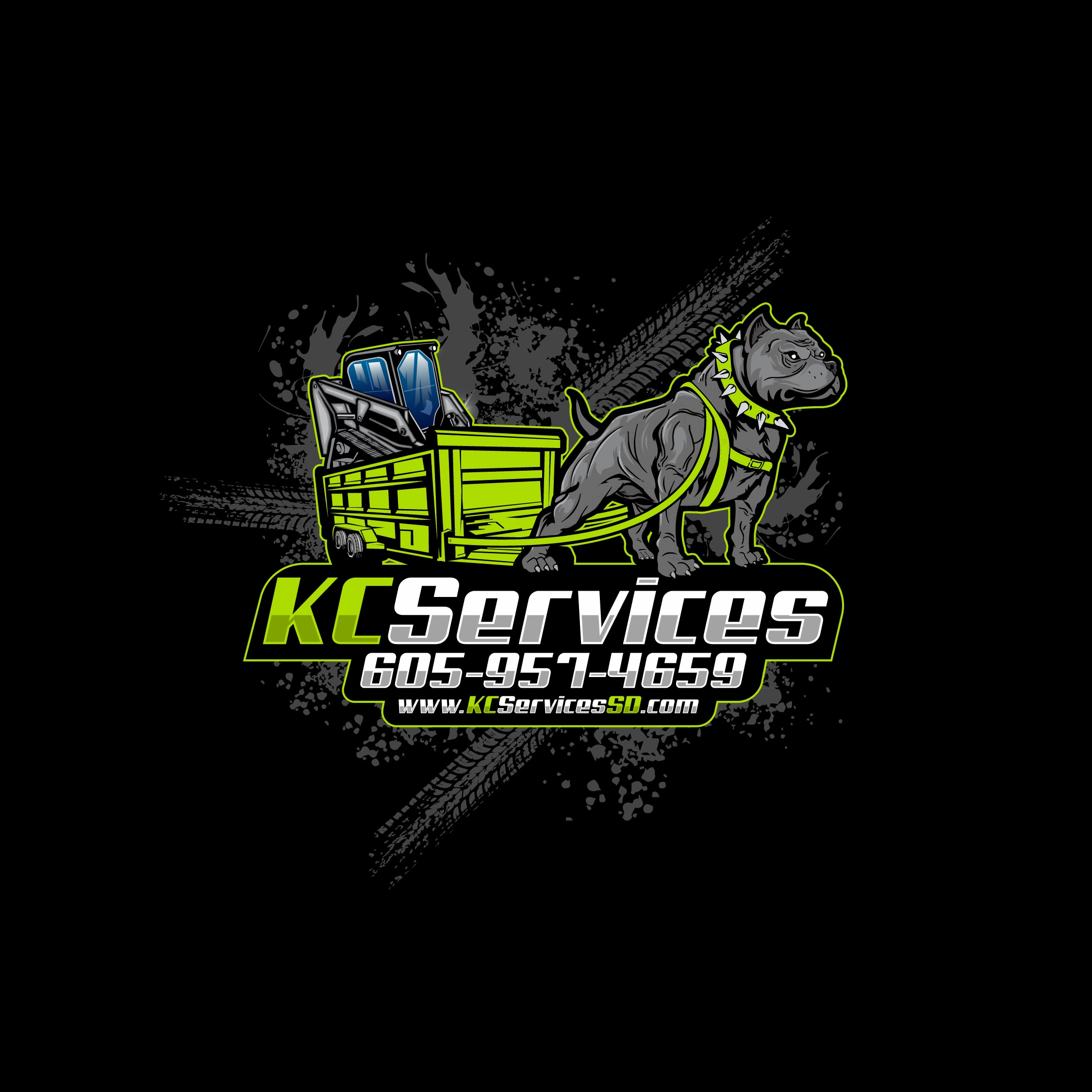  KC Services of Sioux Falls South Dakota 57106 Logo on http://ShedsForSale.com