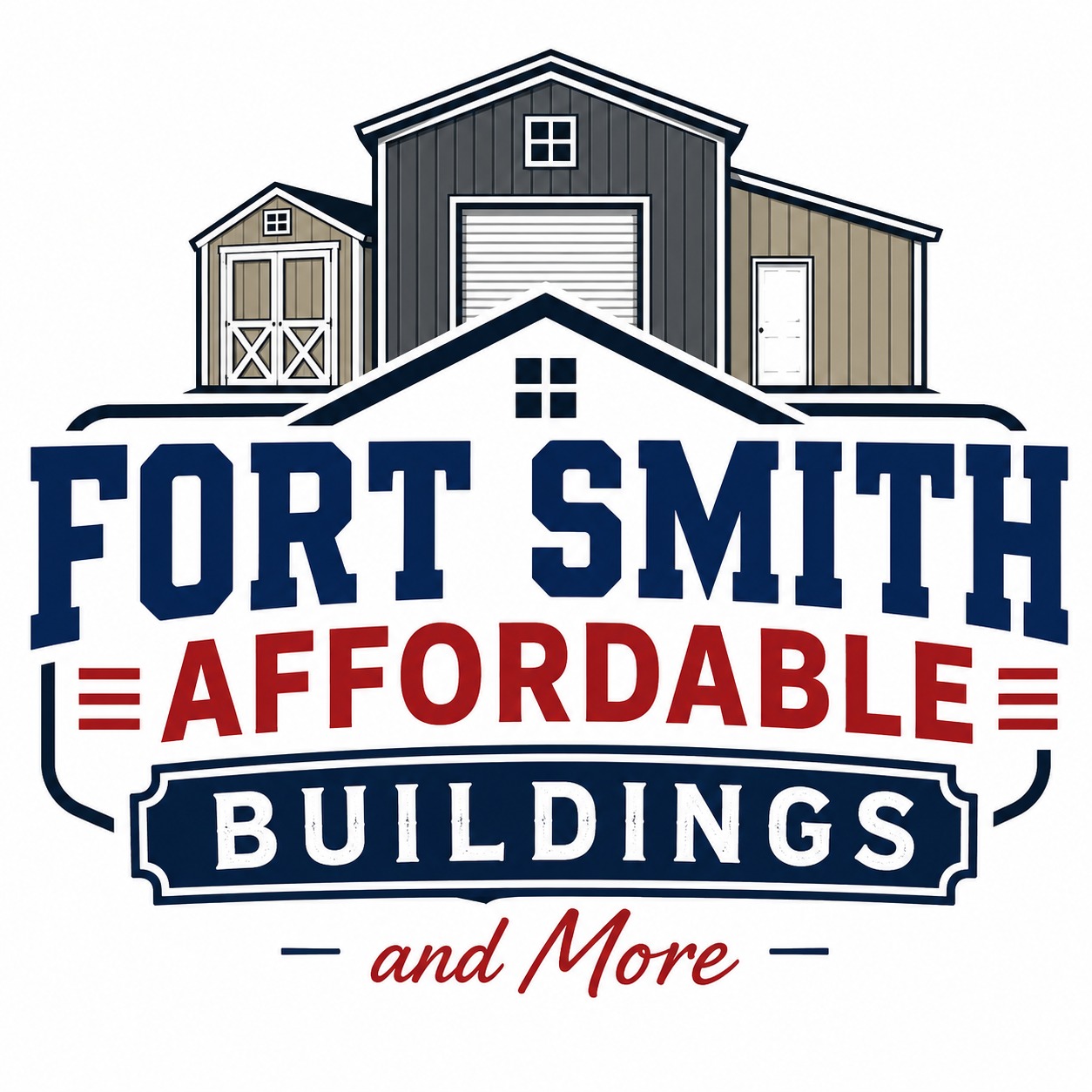  Fort Smith Affordable Buildings and More of Pocola Oklahoma 74902 Logo on http://ShedsForSale.com