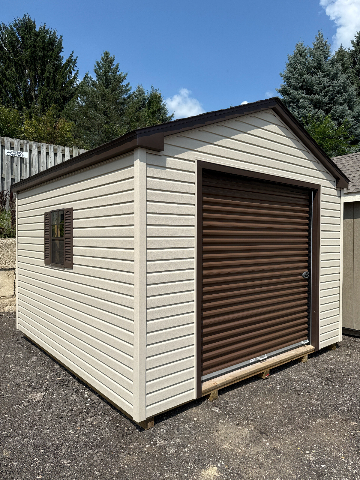 12' x 12' A-Frame 12x12 Vinyl Cottage Shed for Small Space Organization in DeWitt, MI for sale in DeWitt, MI