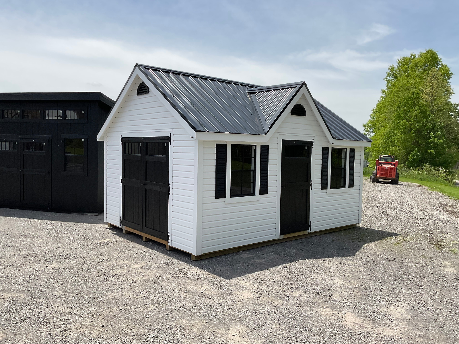 12' x 16' A-Frame 12x16 Chalet Shed for Seasonal Equipment Storage in Greenville, PA for sale in Greenville, PA