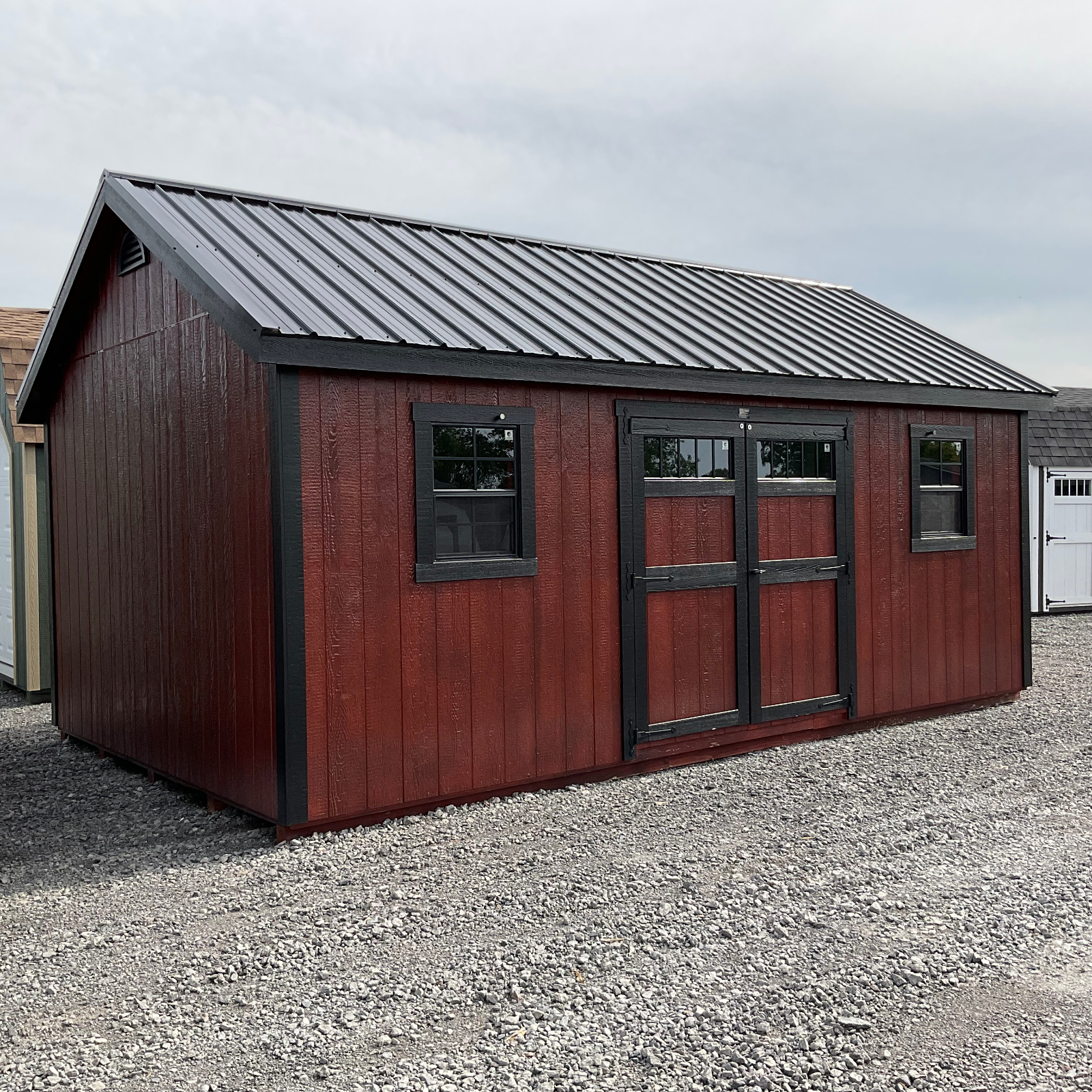 12' x 20' Workshop & Equipment Storage Shed 12x20 A-Frame in Greenville, PA for sale in Greenville, PA