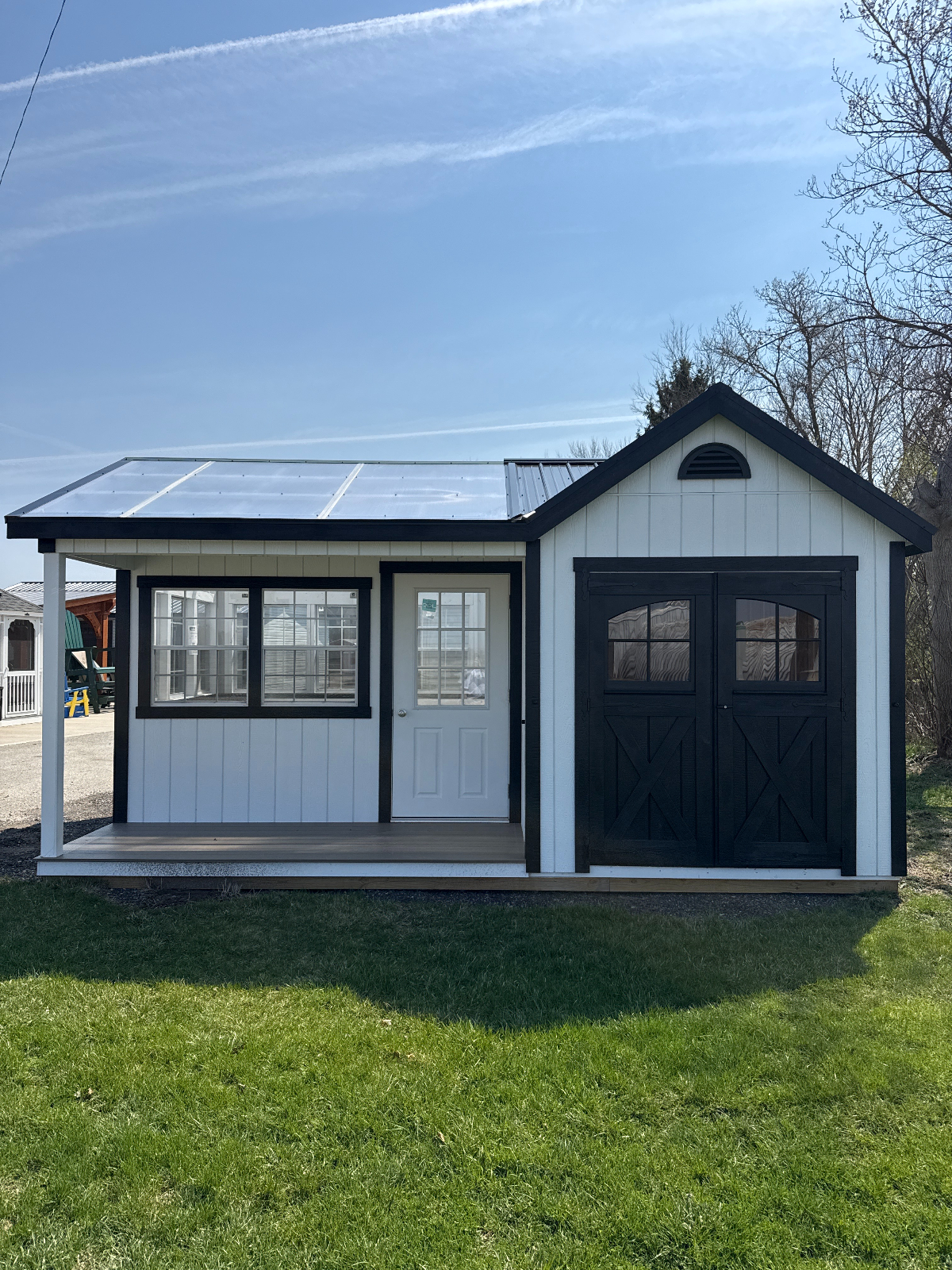 12' x 18' A-Frame Greenhouse with Cape Cod Addition - Year-Round Gardening in Clinton, MI for sale in Clinton, MI