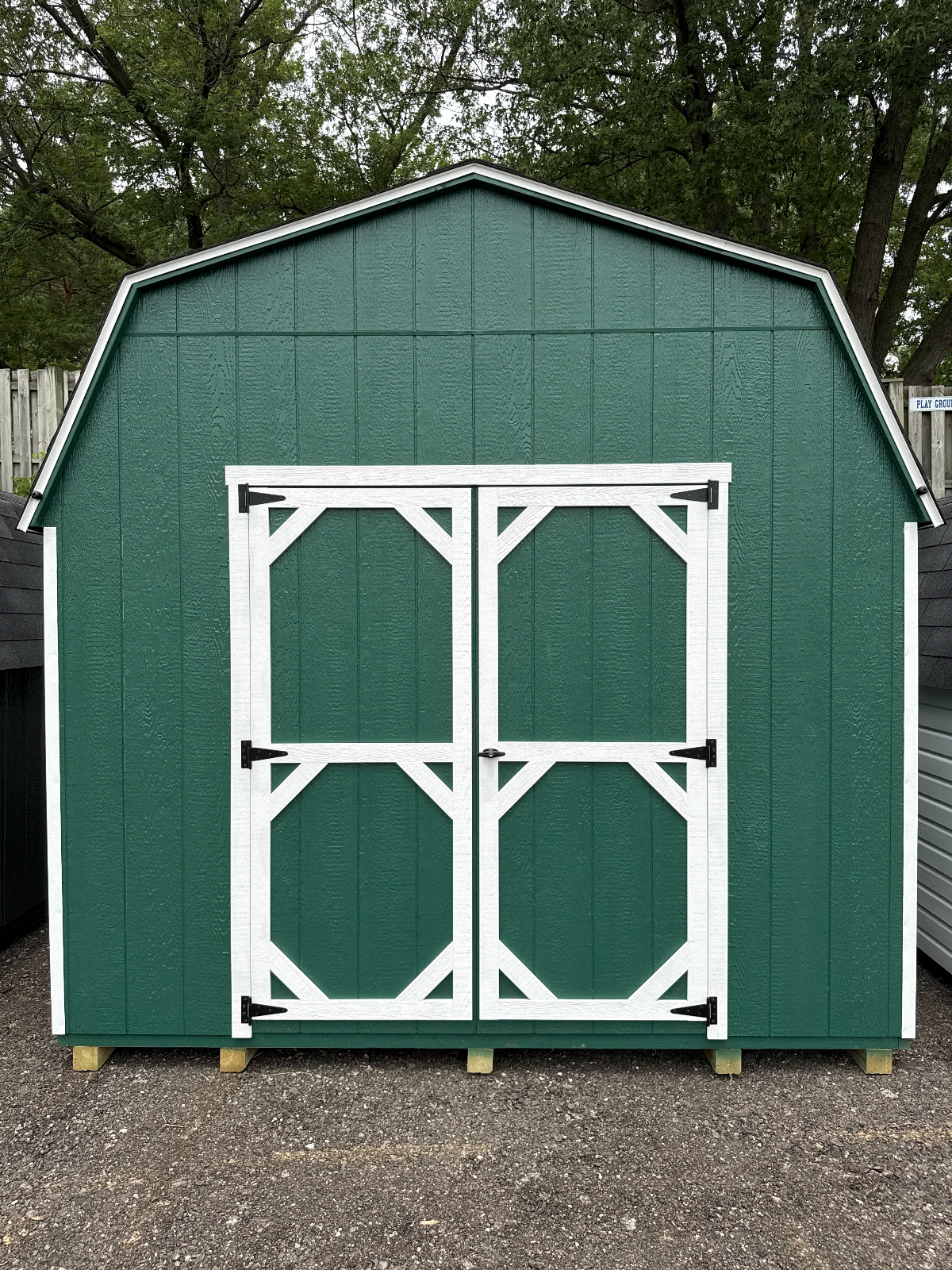 10' x 10' Gambrel 10x10 Storage Shed for Compact Tool Storage in DeWitt, MI for sale in DeWitt, MI