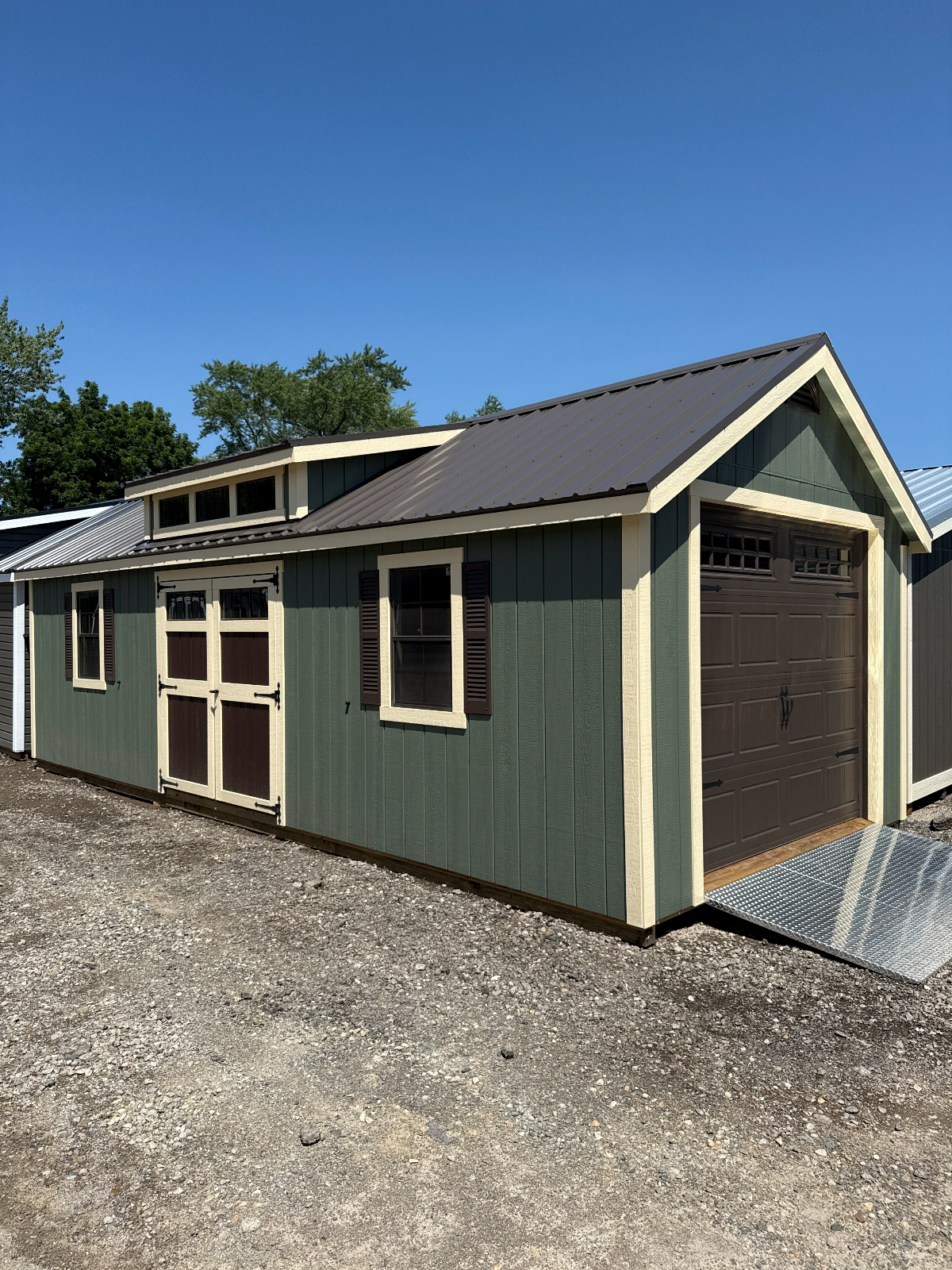 12' x 28' 12x28 A-Frame Cape Cod Shed for Seasonal Organization in DeWitt, MI for sale in DeWitt, MI
