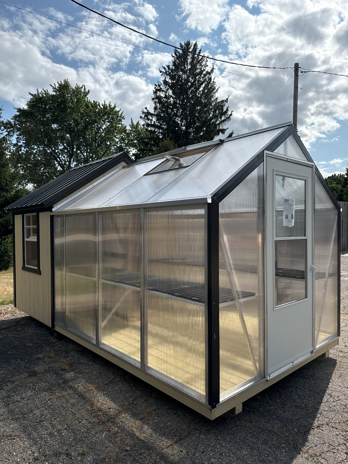 8' x 16' 8x16 A-Frame Greenhouse & Potting Shed in DeWitt, MI for sale in DeWitt, MI