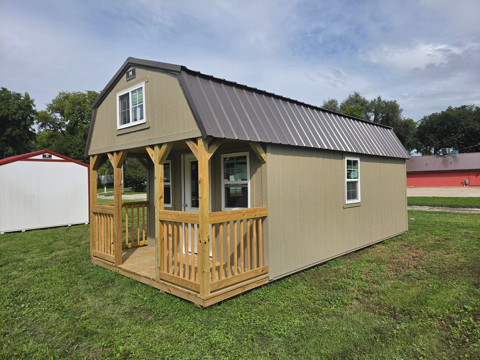 12' x 24' Lofted Cabin 12x24 for Home Office & Storage in Denison, IA for sale in Denison, IA