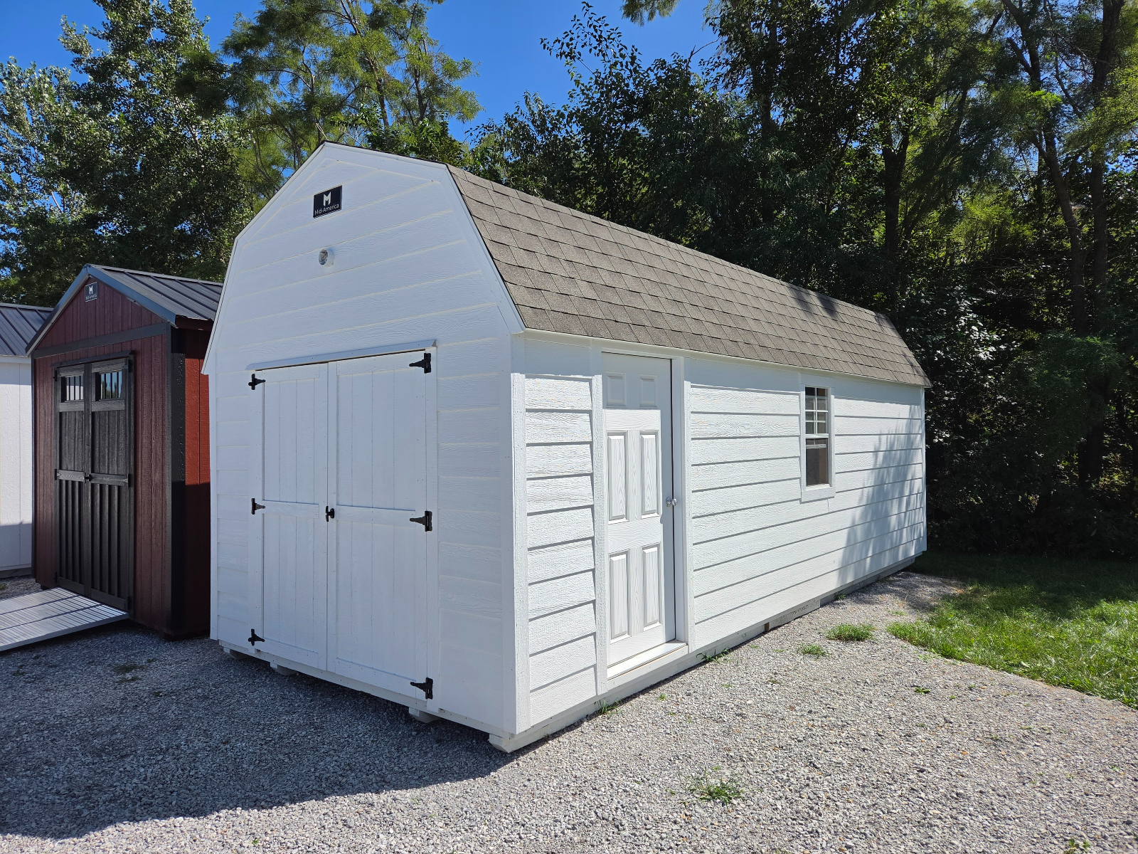 10' x 24' Lofted Barn Shed for Versatile Storage in Plattsmouth, NE - Creative Backyards for sale in Plattsmouth , NE