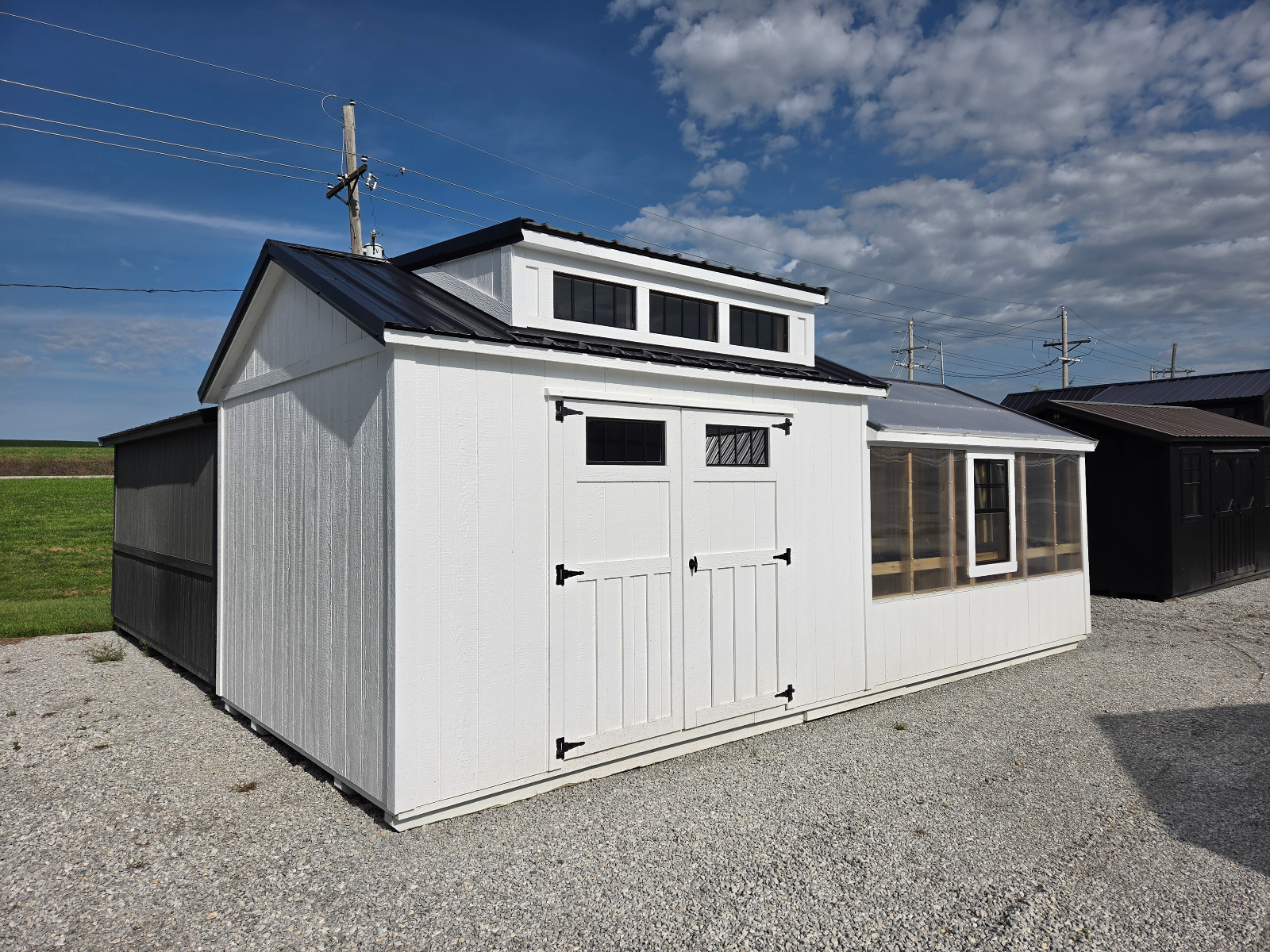 10' x 24' 10x24 Greenhouse & Storage Shed Combo in Plattsmouth, NE for sale in Plattsmouth , NE