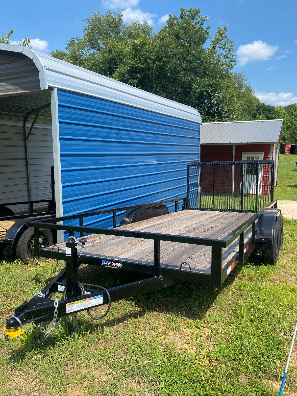 7' x 16' Parton Sheds - Pickens! Spring Sale!  SAVE 10% on this  7 x 16 ST Utility Trailer for sale in Pickens, SC
