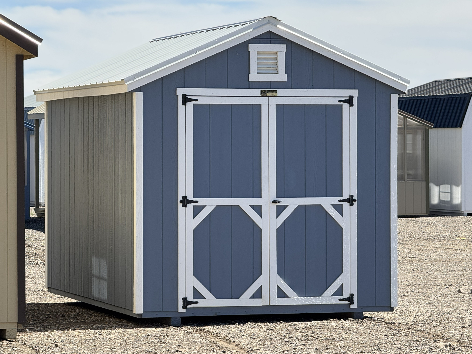 8' x 12' A-Frame Utility Shed 8x12 for Compact Tool Storage in Farr West, UT for sale in Farr West, UT