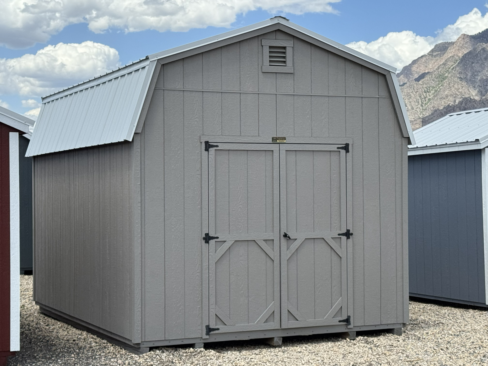 10' x 14' Gambrel Roof Hi-Side Barn Shed 10x14 for Hobby Storage in Farr West, UT for sale in Farr West, UT