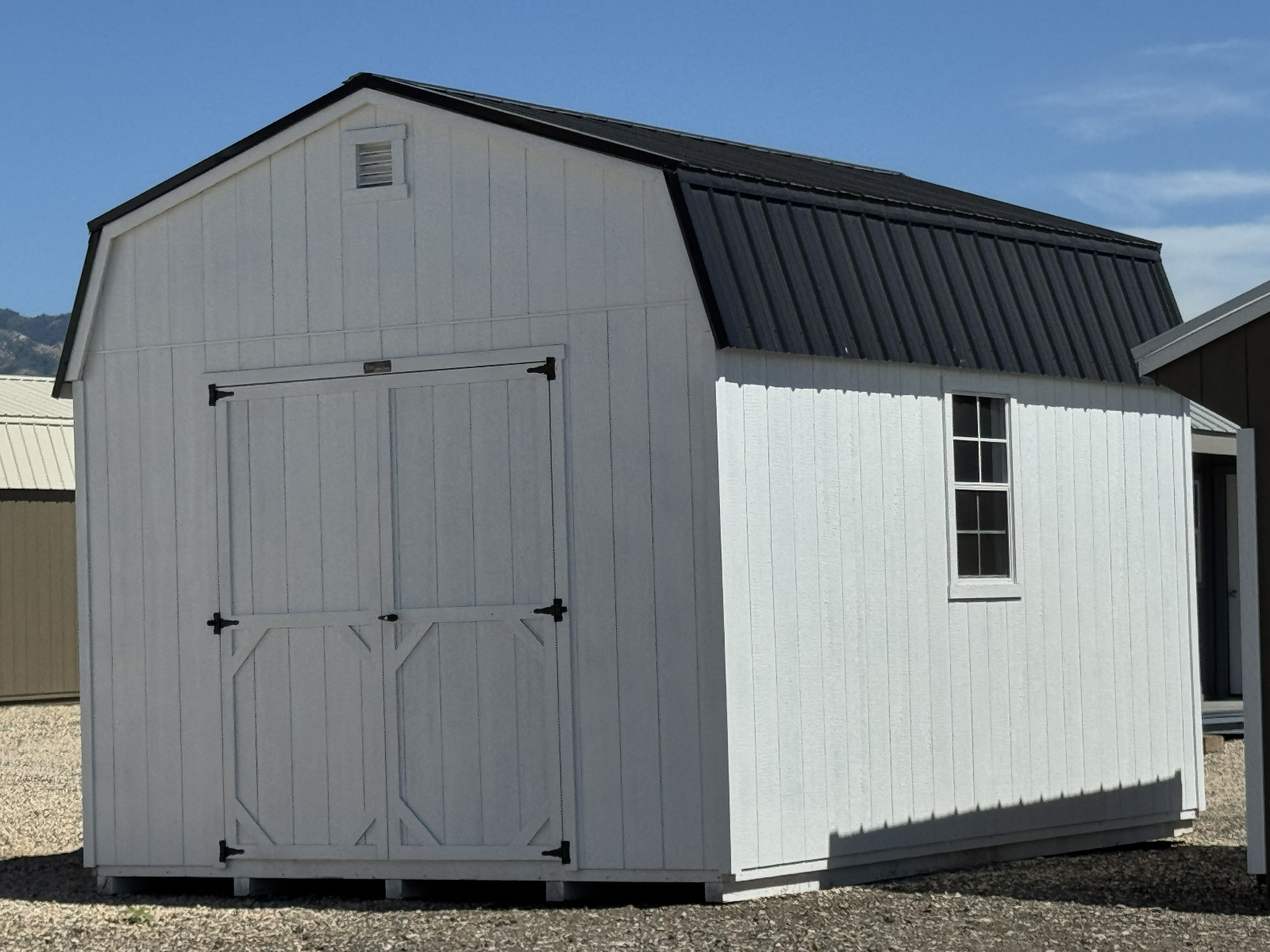 12' x 16' Gambrel 12x16 Shed for Hobby & Tool Storage in Farr West, UT for sale in Farr West, UT