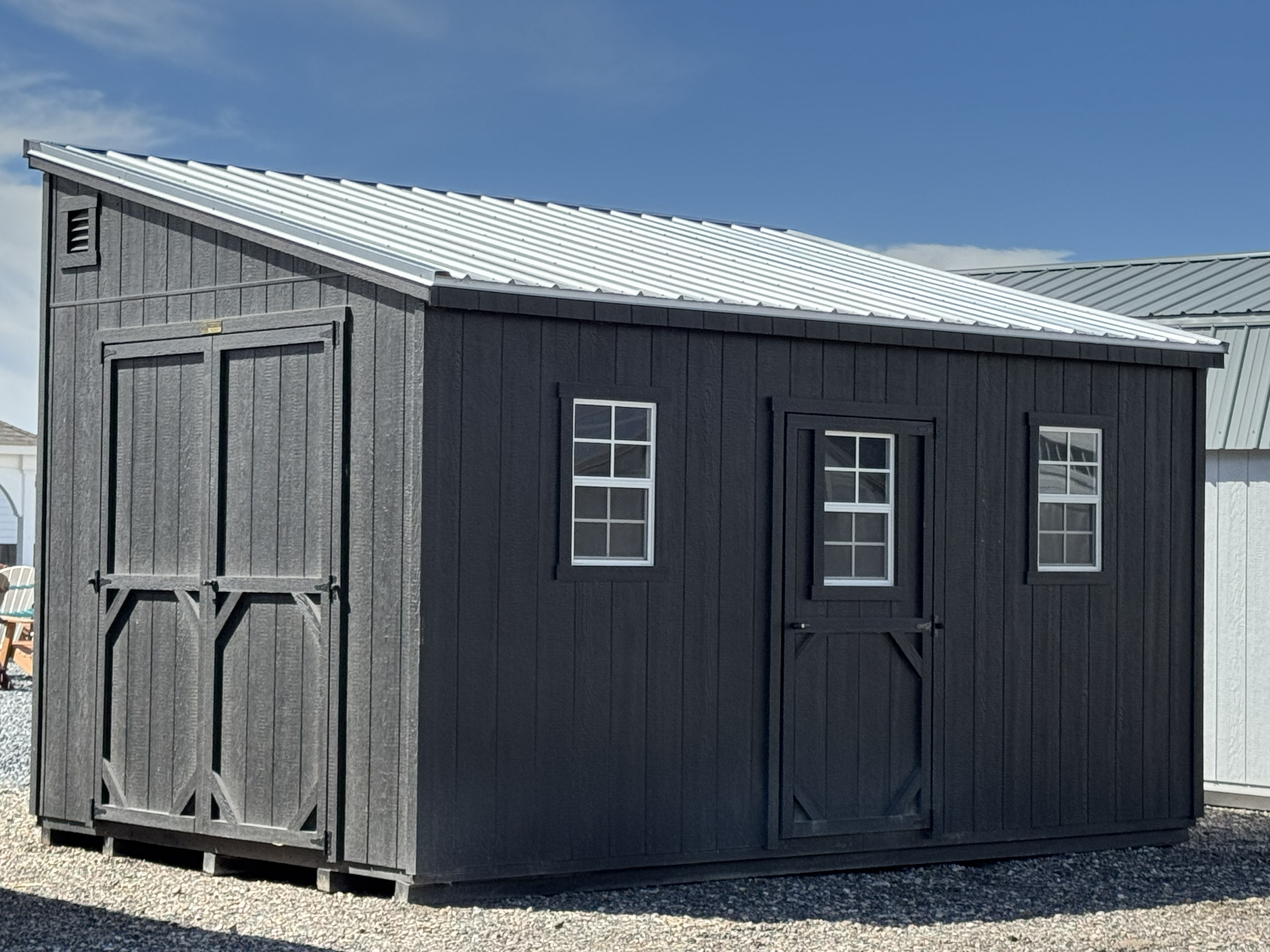 10' x 16' 10x16 Lean-To Shed for Hobby & Tool Storage in Farr West, UT for sale in Farr West, UT