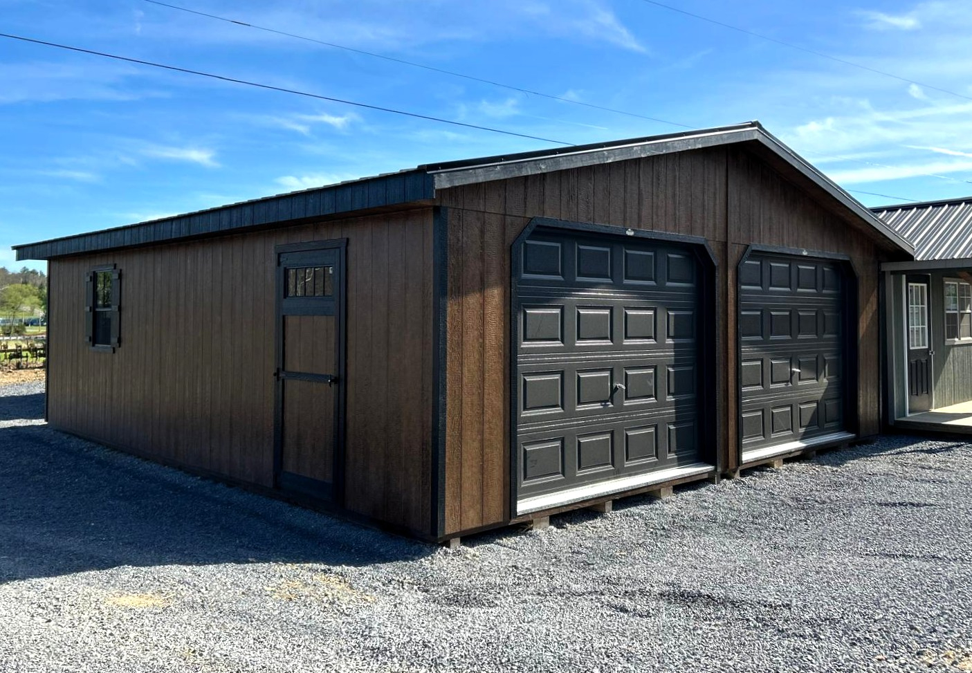 24' x 28' Double Wide Garage 24x28 - Heavy Equipment Storage in Chambersburg, PA for sale in Chambersburg, PA