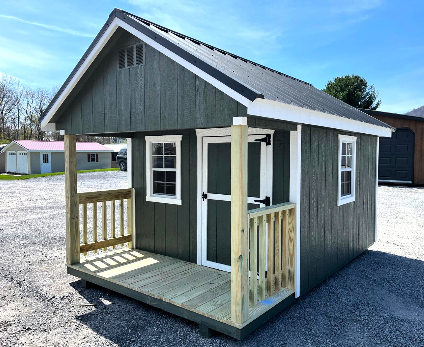 8' x 12' 8x12 A-Frame Playhouse Shed for Compact Backyard Fun in Chambersburg, PA for sale in Chambersburg, PA