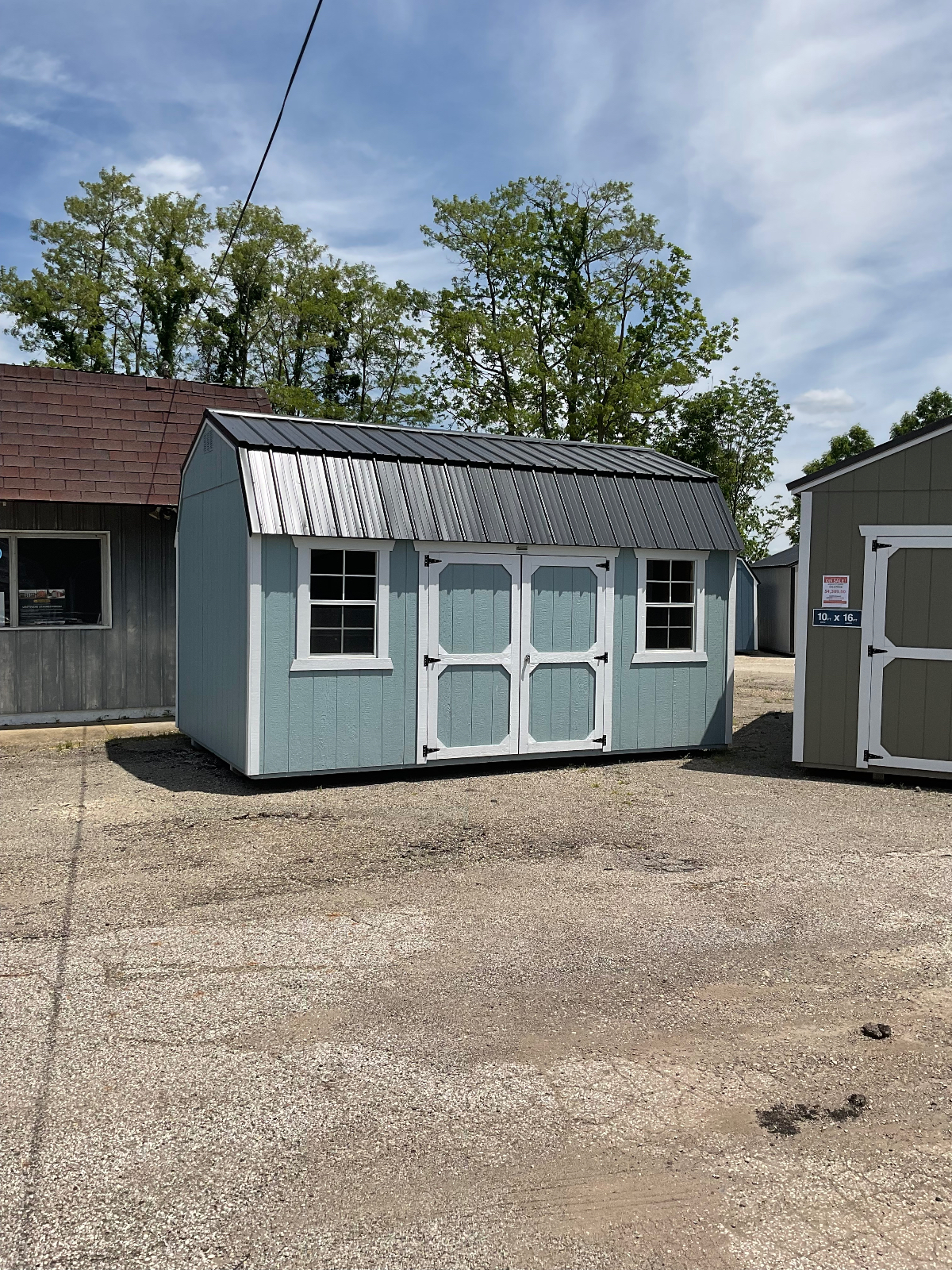 10' x 16' 2026 Lofted A-Frame Shed 10x16 for Storage in Ravenna, OH for sale in Ravenna, OH