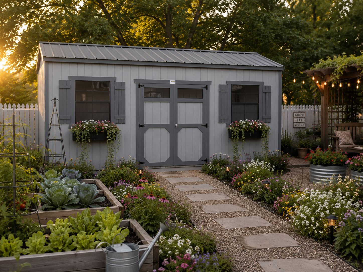 10' x 20' A Backyard Beauty - Shutters that will Make the Neighbors Jealous for sale in Manchester, IA