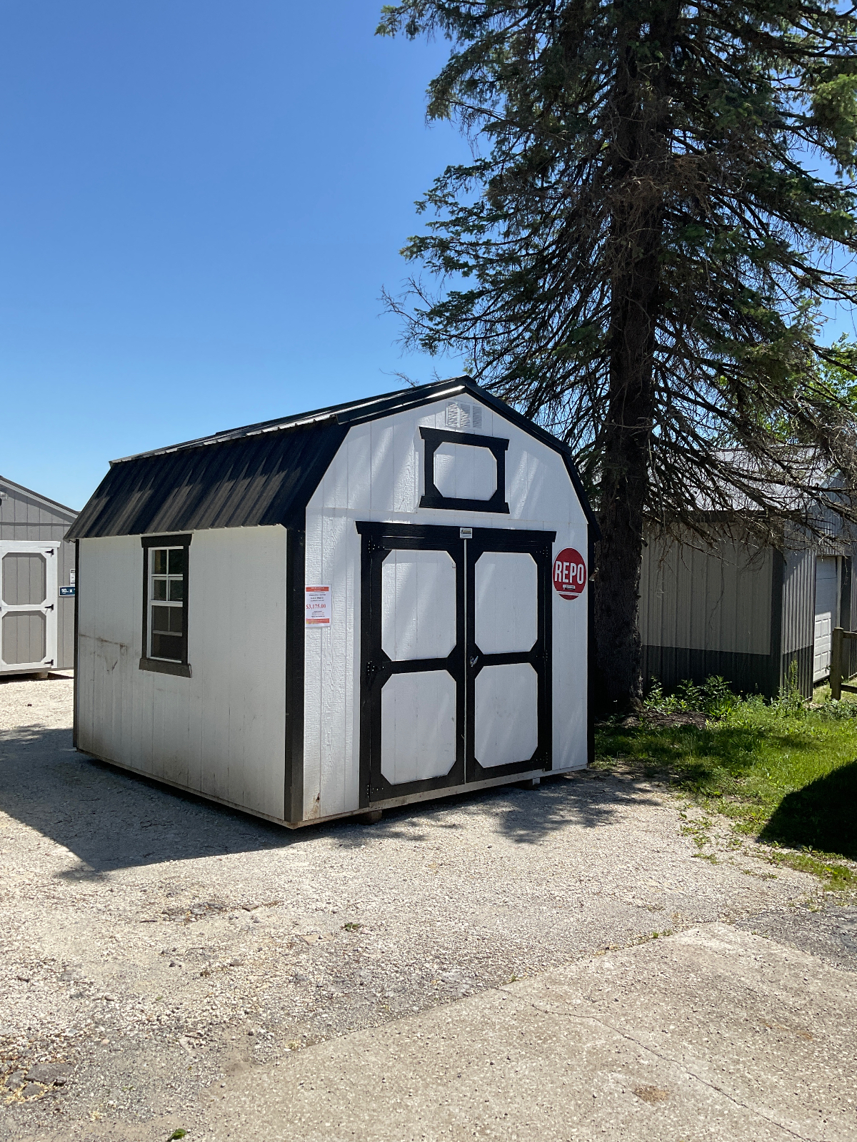 10' x 12' REPO 10x12 Shed for Compact Tool Storage in Ravenna, OH for sale in Ravenna, OH
