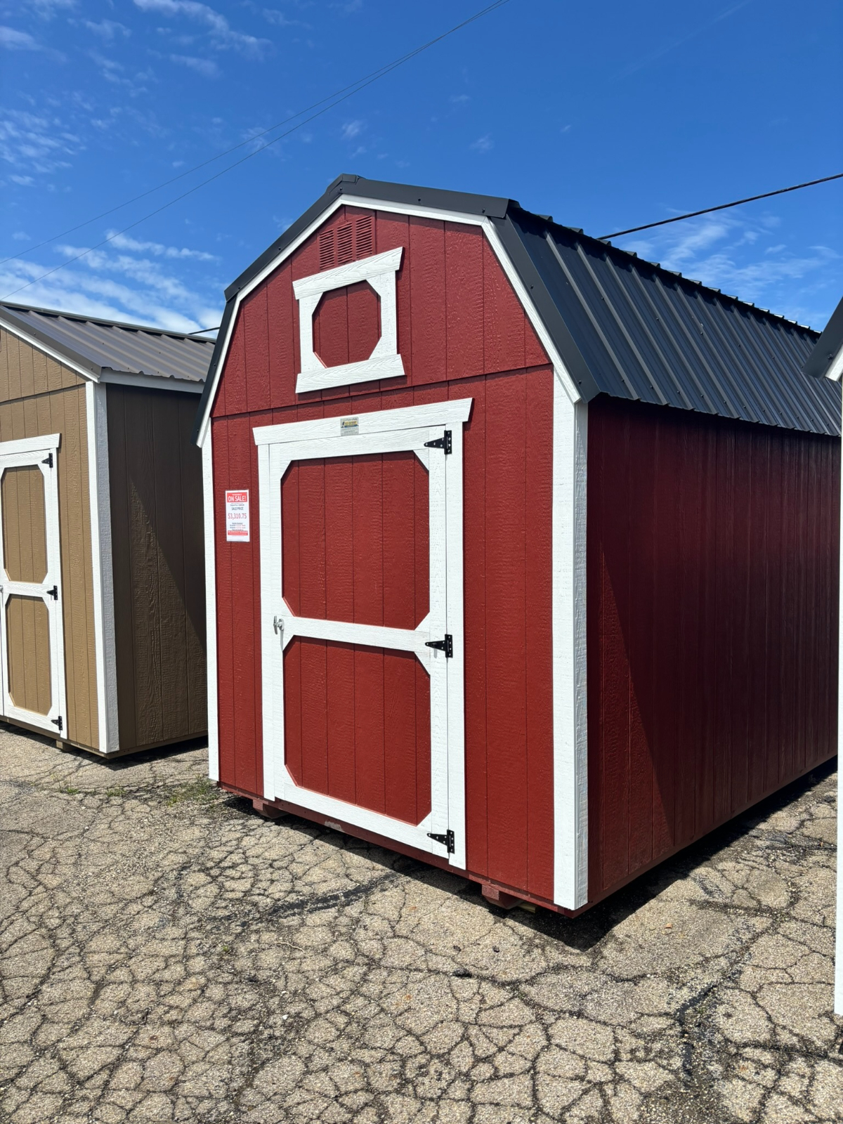 8' x 12' Lofted A-Frame Shed 8x12 for Efficient Tool Storage in Ravenna, OH for sale in Ravenna, OH
