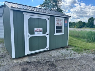 8' x 12' Compact Tool Storage Shed 8x12 A-Frame in Ravenna, OH for sale in Ravenna, OH