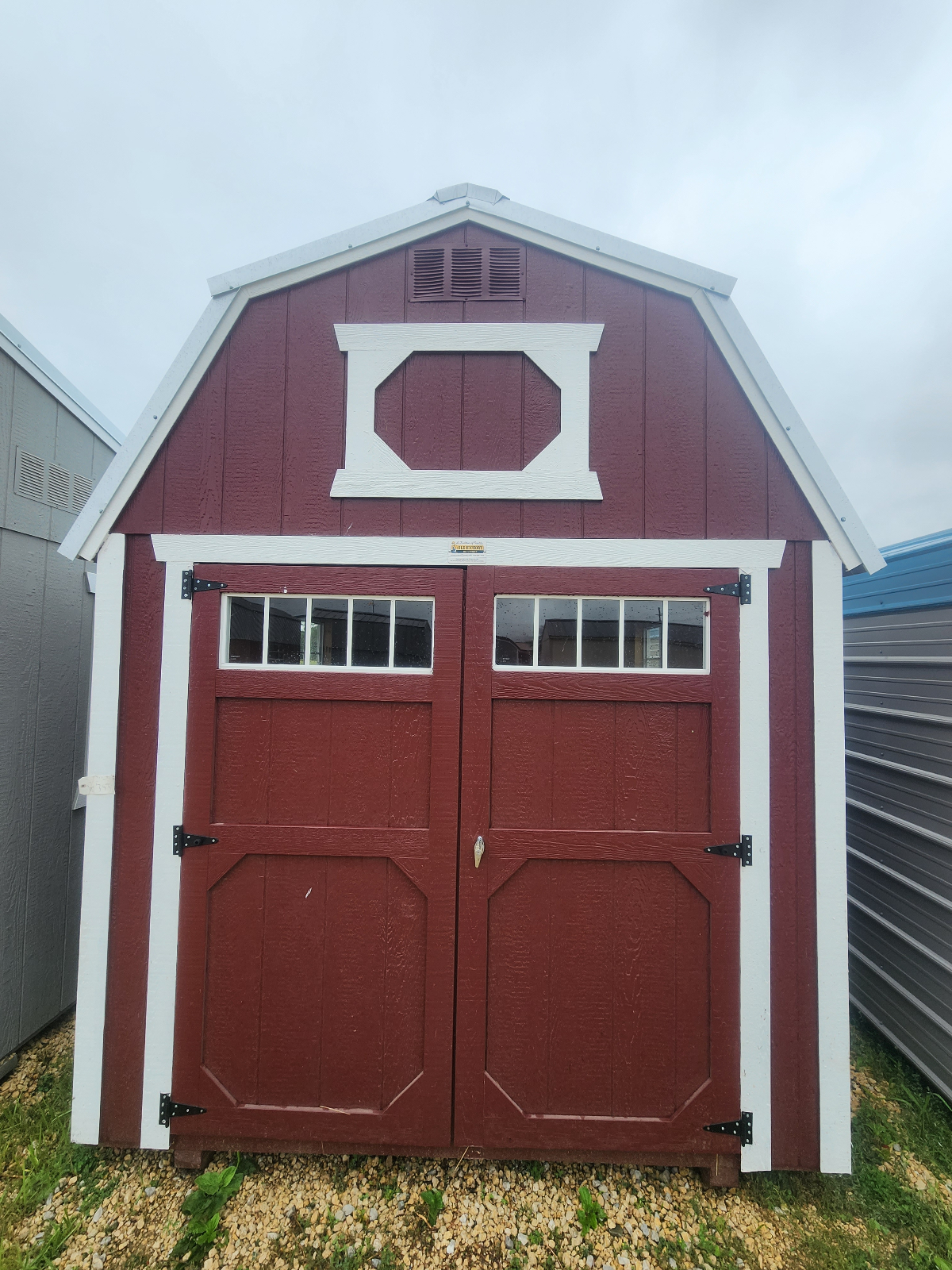 8 x 12 Lofted Barn with Character Shed For Sale from Old Hickory