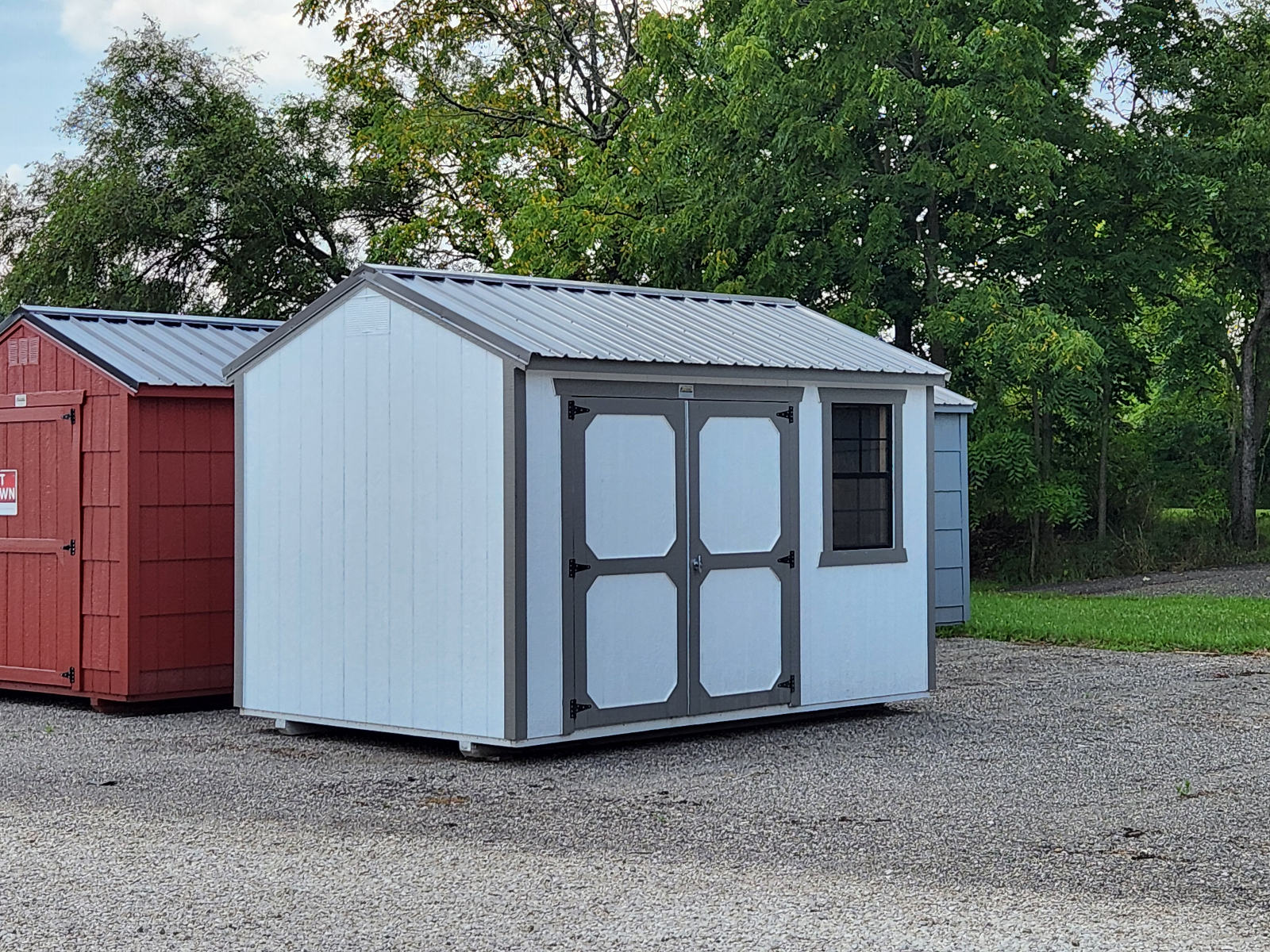 8' x 12' A-Frame Storage Shed 8x12 in Canton, OH by Canton Structures for sale in Canton, OH