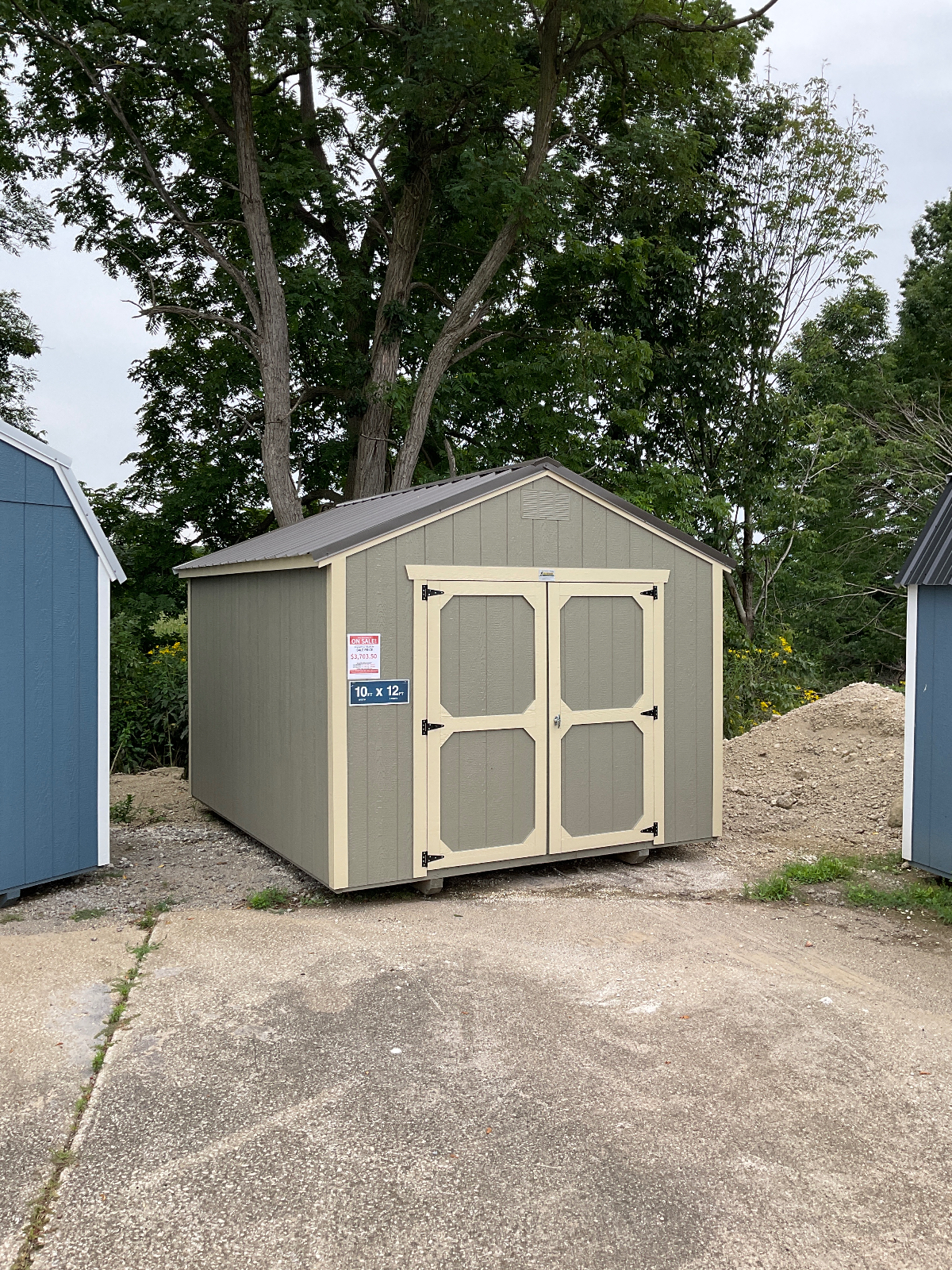 10' x 12' A-Frame Utility Shed 10x12 for Garden Equipment in Ravenna, OH for sale in Ravenna, OH