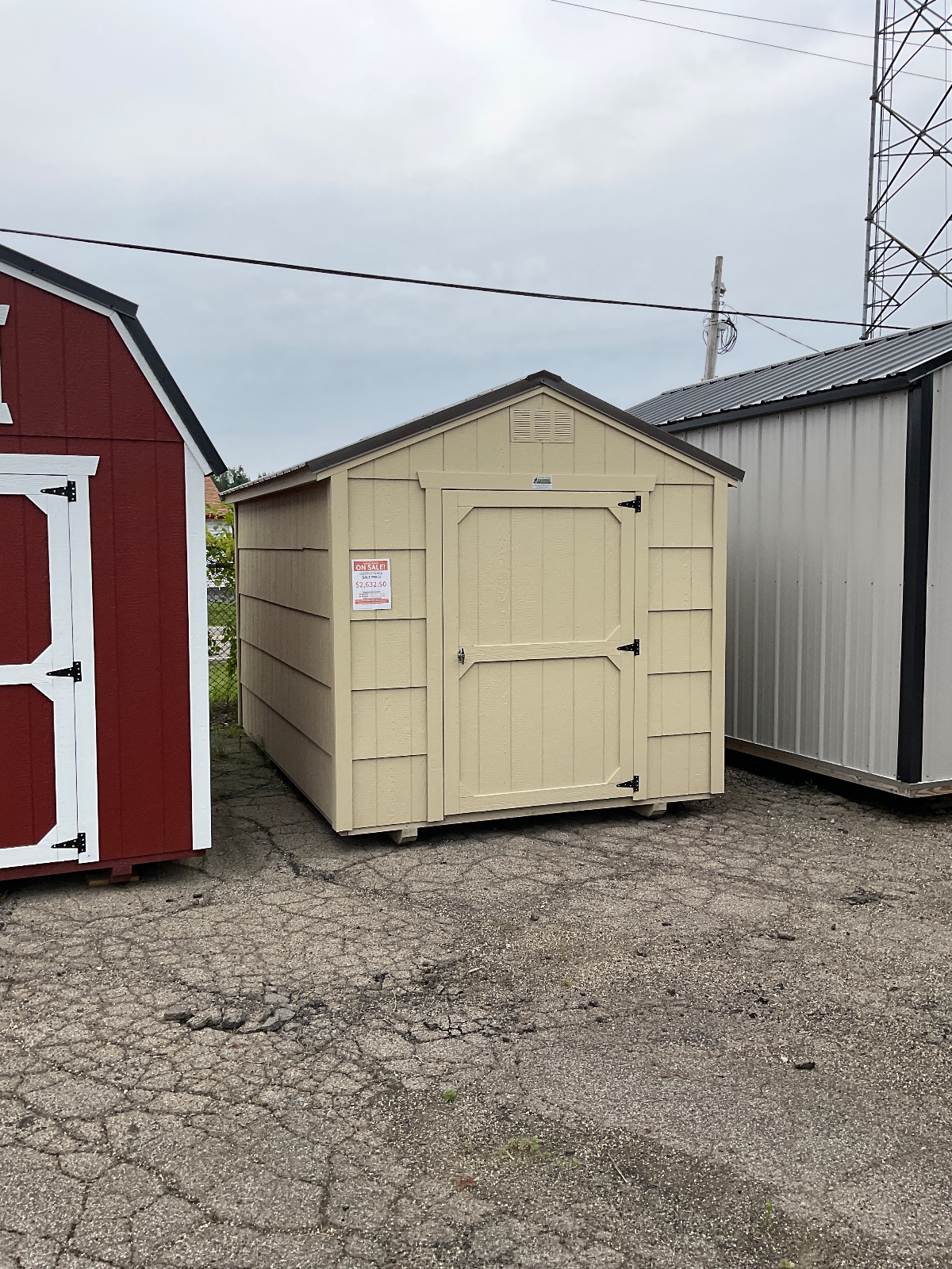 8' x 12' Compact Tool Storage A-Frame Shed 8x12 in Ravenna, OH for sale in Ravenna, OH