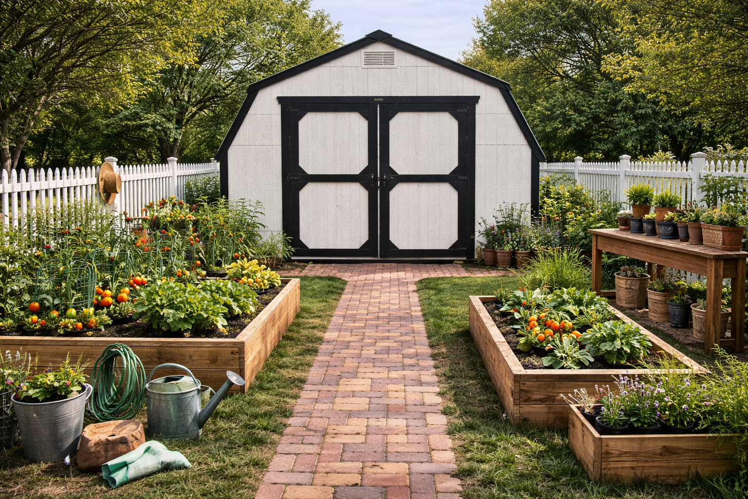 10' x 12' Farmhouse Style Backyard Barn for sale in Manchester, IA