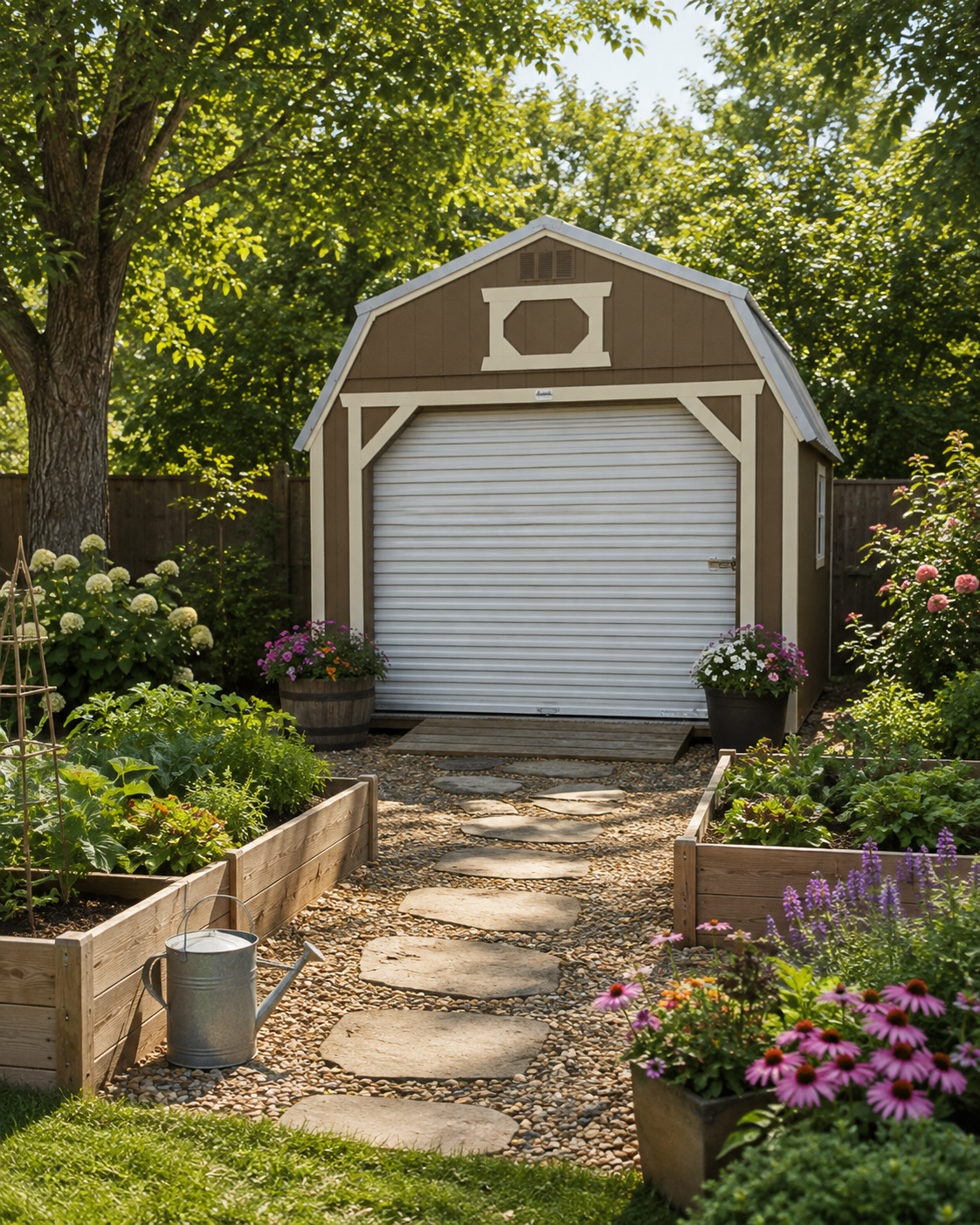 12' x 24' Lofted Garage for Ultimate Storage 12x24 in Manchester, IA for sale in Manchester, IA