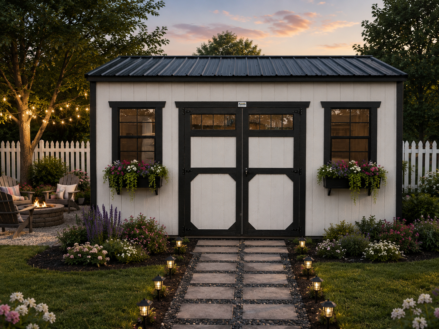 10' x 16' Modern Backyard Shed for sale in Fairfax, IA