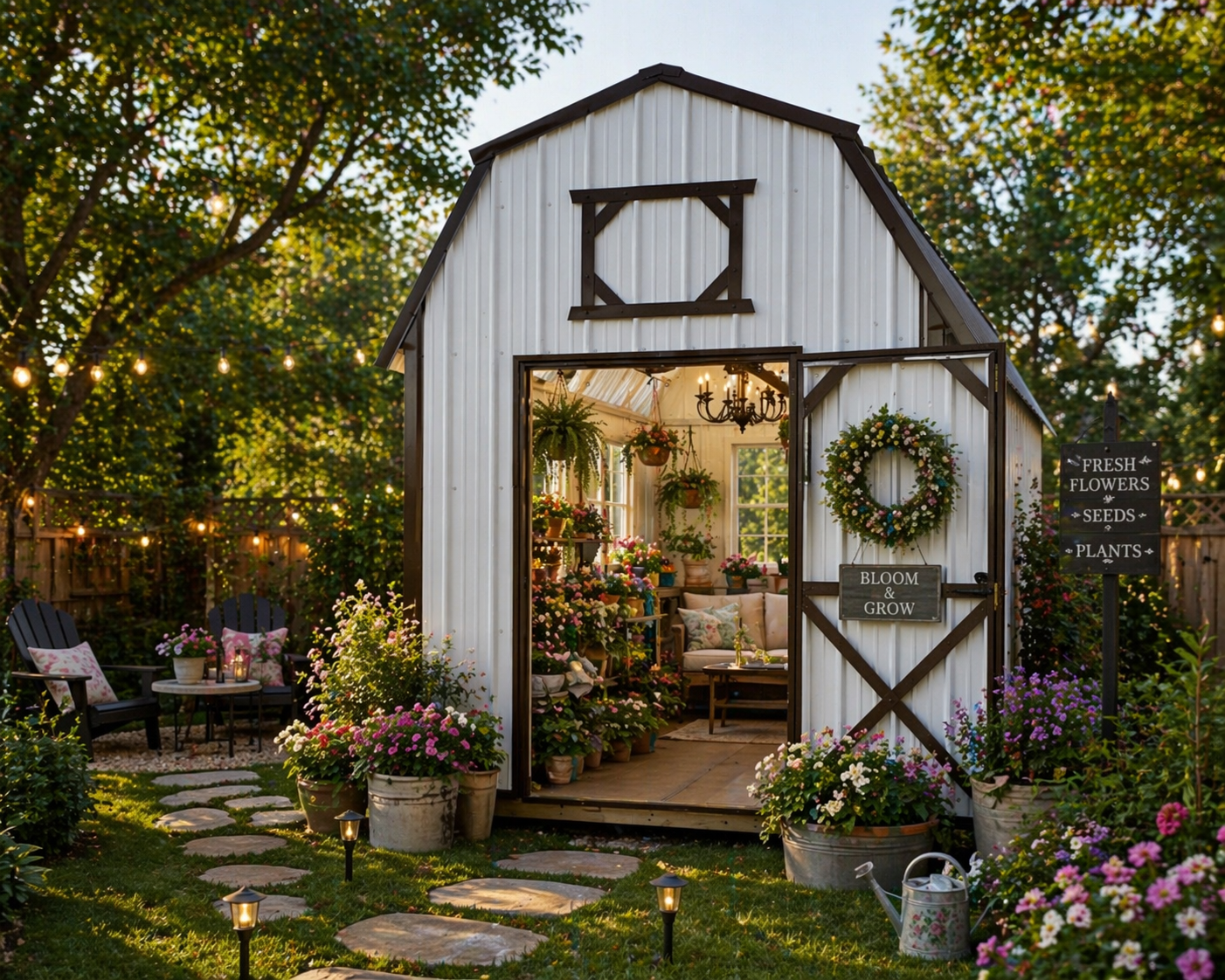 8' x 12' Not Your Basic Metal Shed for sale in Manchester, IA