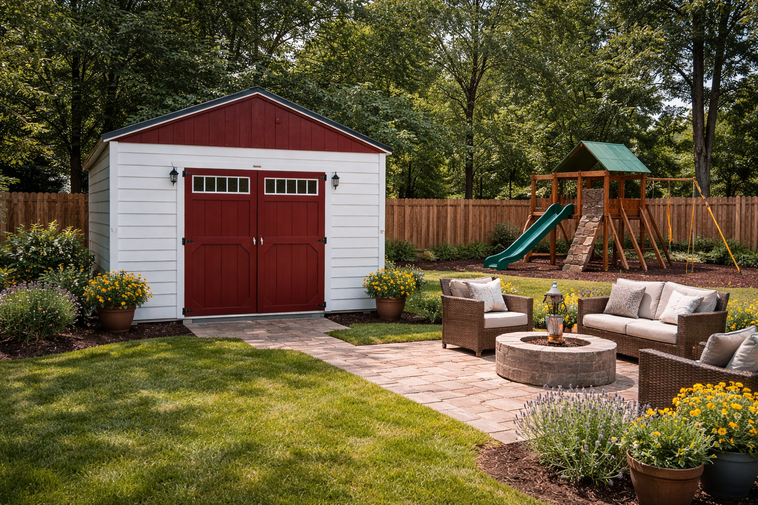 12' x 16' One of A Kind Dutchlap Sided Building for sale in Manchester, IA