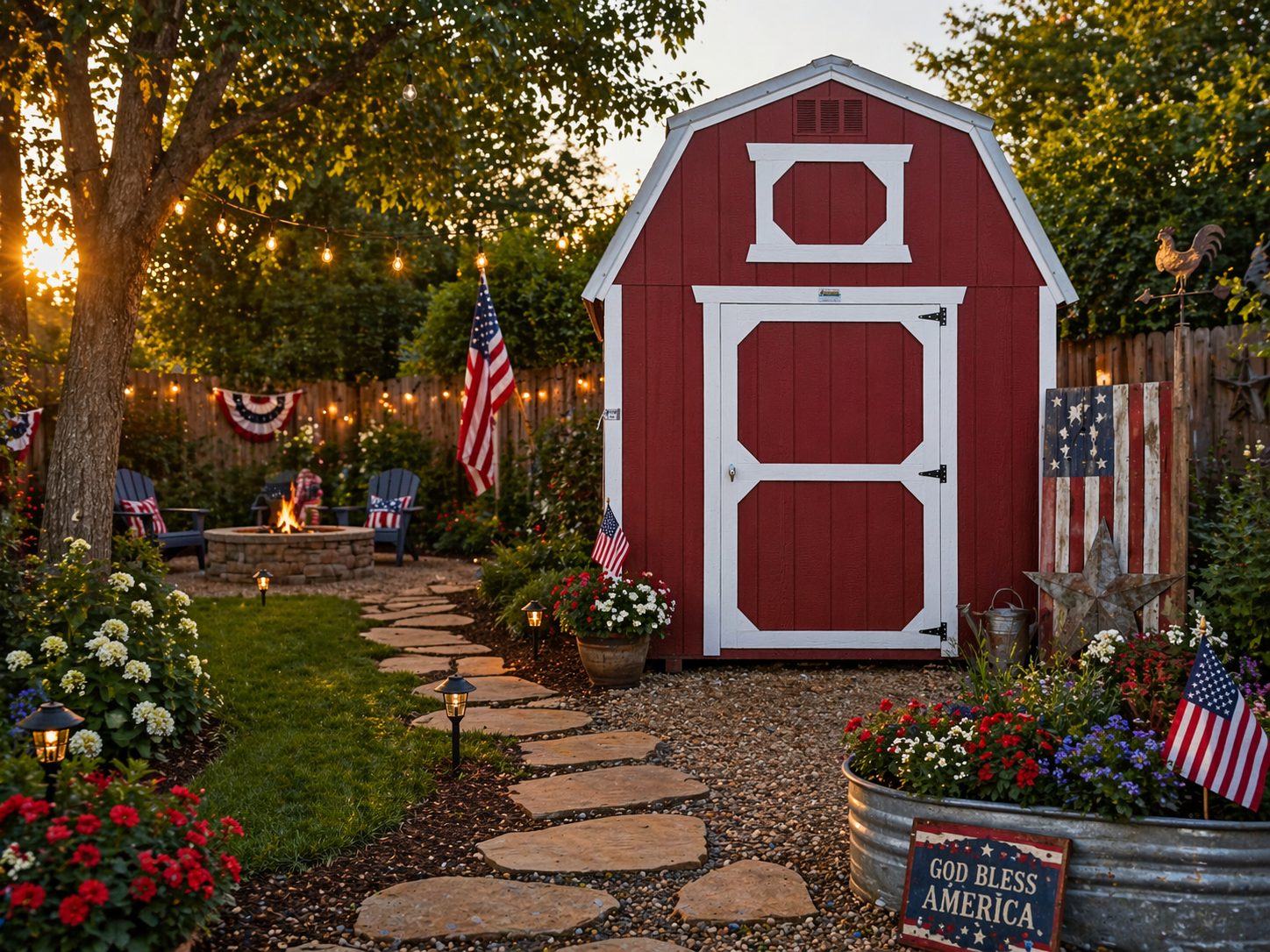8' x 12' Rustic Red and Nostalgic for sale in Manchester, IA