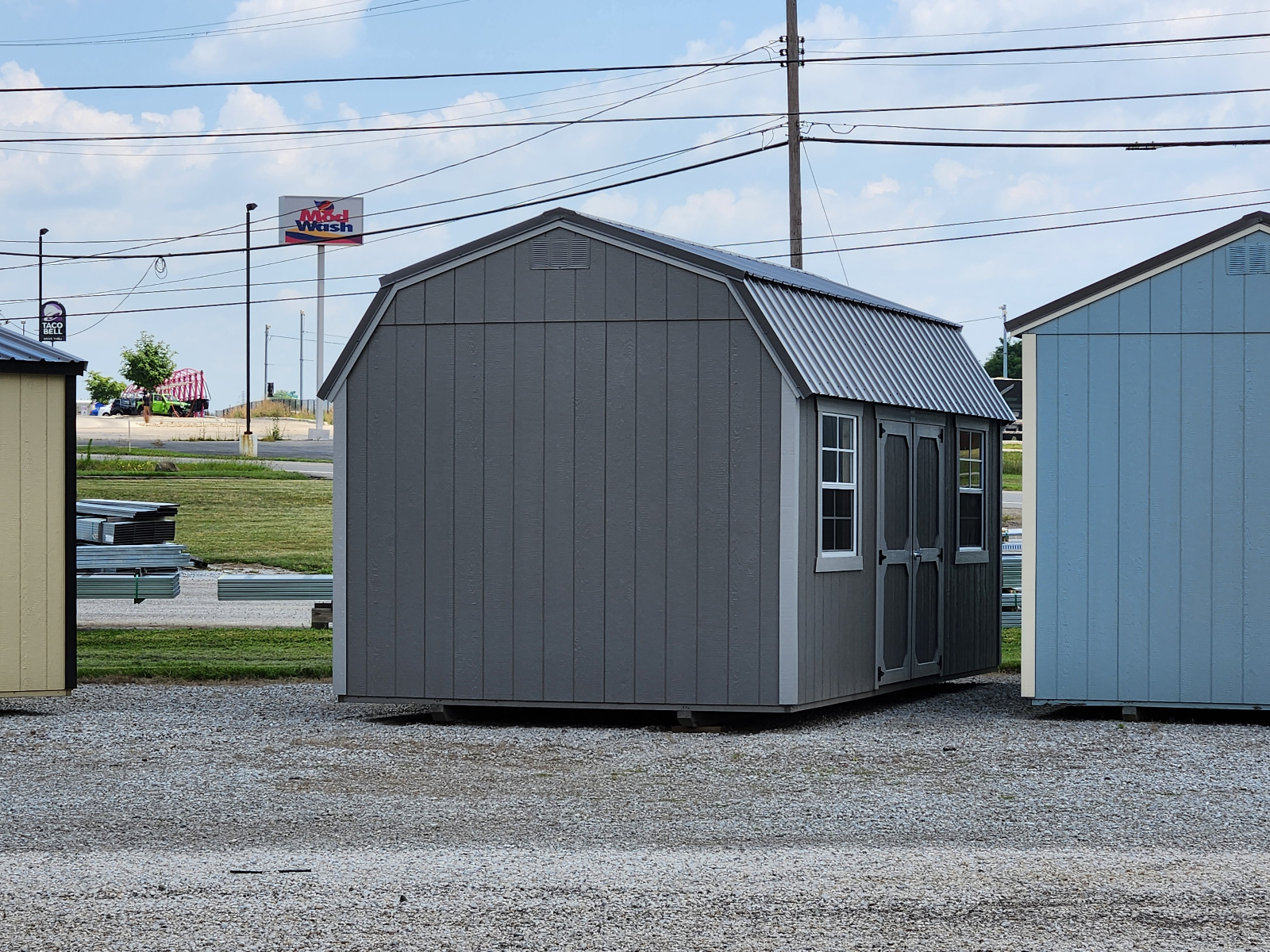 10' x 20' Side Entry Lofted Barn Shed 10x20 for sale in Canton, OH
