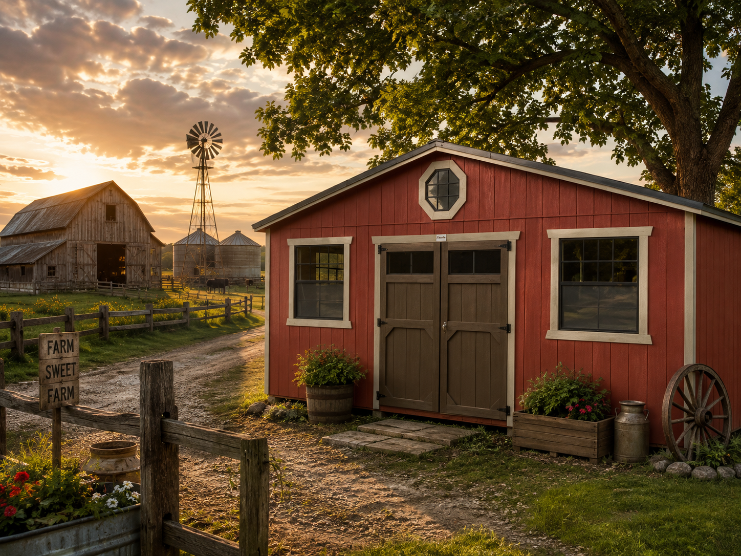 10' x 20' Traditional Side Gable Dormer for sale in Manchester, IA