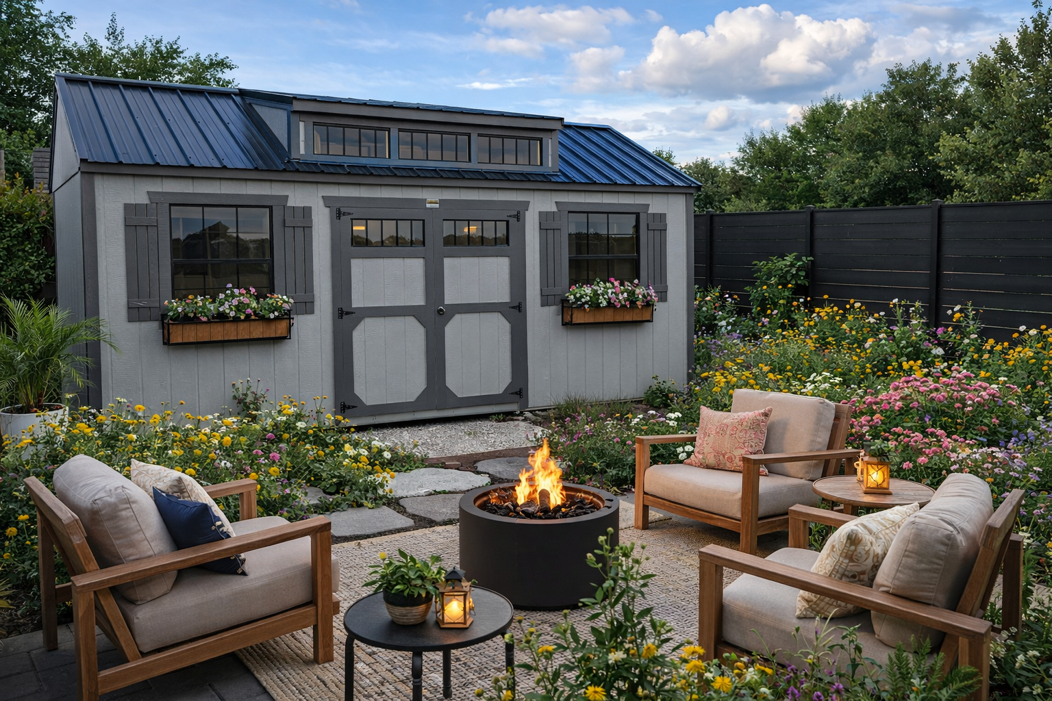 10' x 20' Ultimate Dormer Shed with an Added Touch! for sale in Manchester, IA