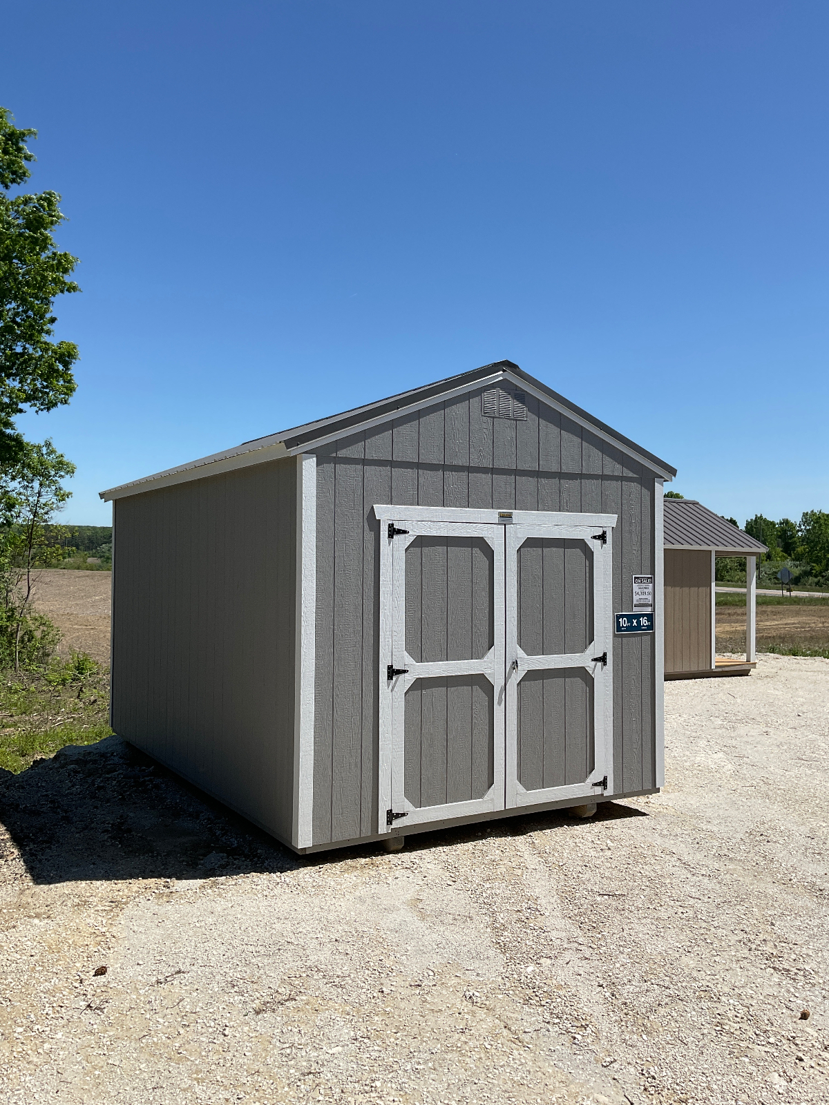 10' x 16' Utility A-Frame Shed 10x16 for Hobby & Tool Storage in Ravenna, OH for sale in Ravenna, OH