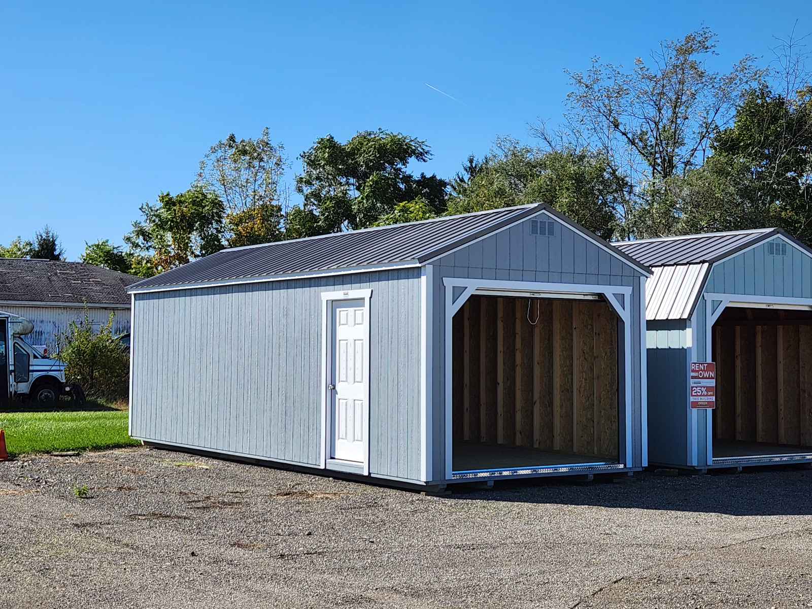 12' x 28' Utility Shed Garage Package 12x28 for Hobby & Tool Storage in Canton, OH for sale in Canton, OH