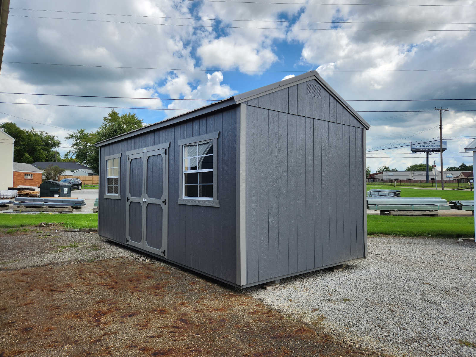 10' x 20' 10x20 A-Frame Utility Shed for sale in Canton, OH