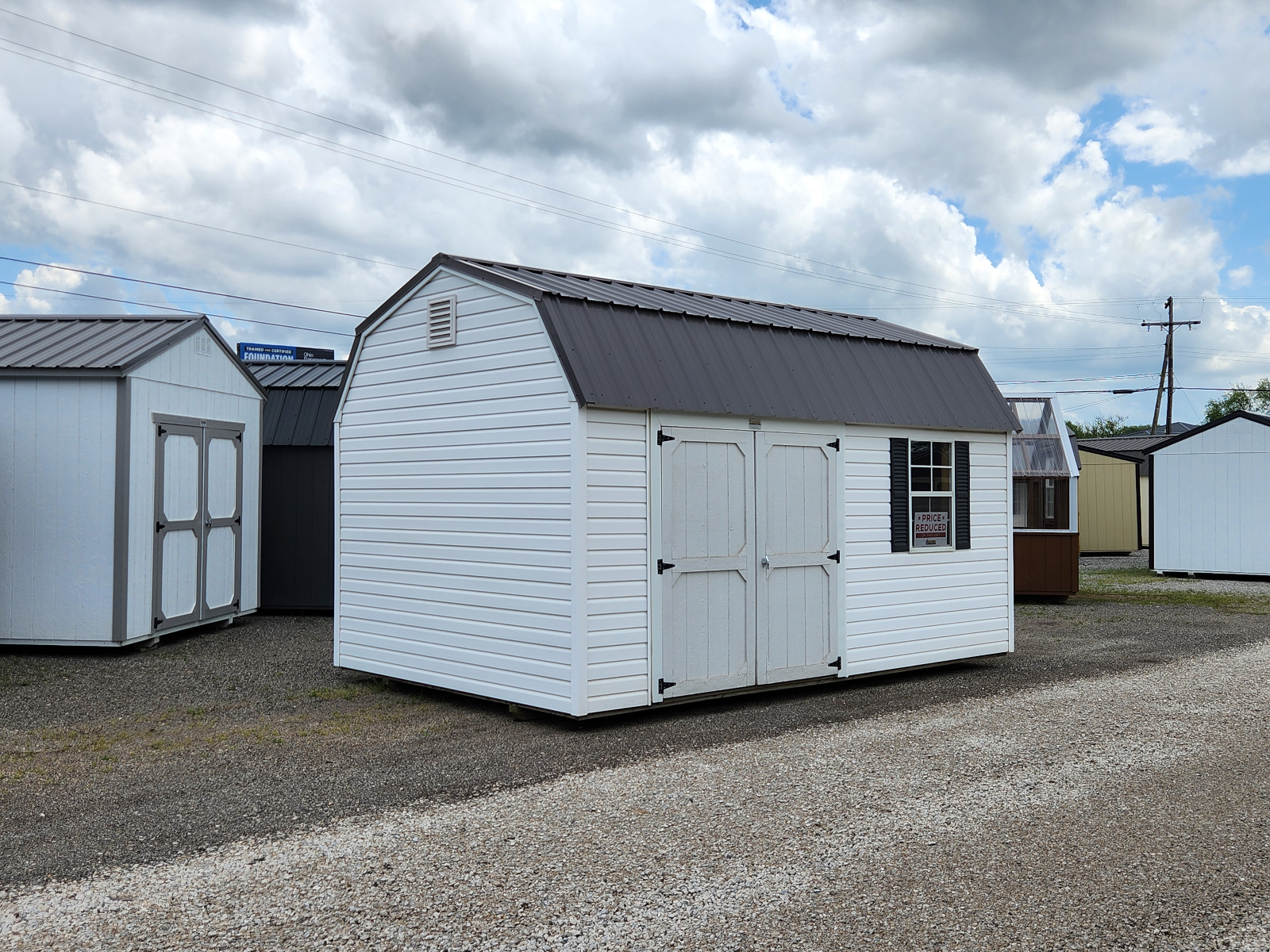 10' x 16' 10x16 Side Entry Lofted Barn Vinyl Siding (ON SALE) Save $$$$$ 25% discount! for sale in Canton, OH