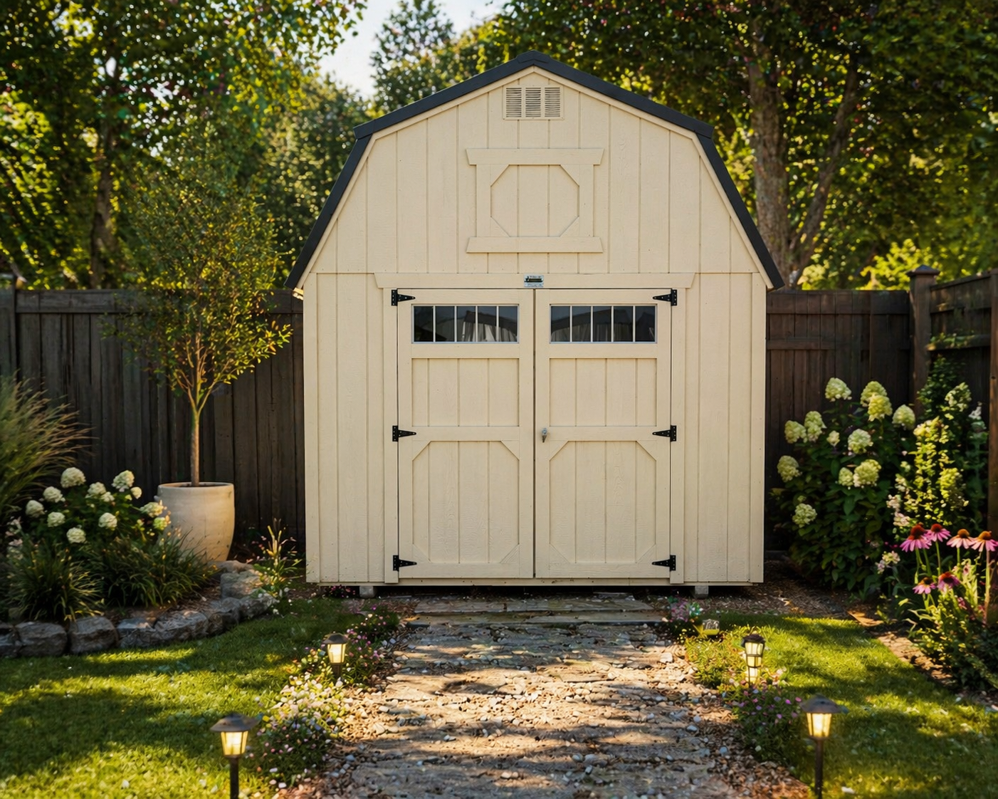 10' x 16' 10X16 Solid and Soothing Lofted Barn for sale in Manchester, IA